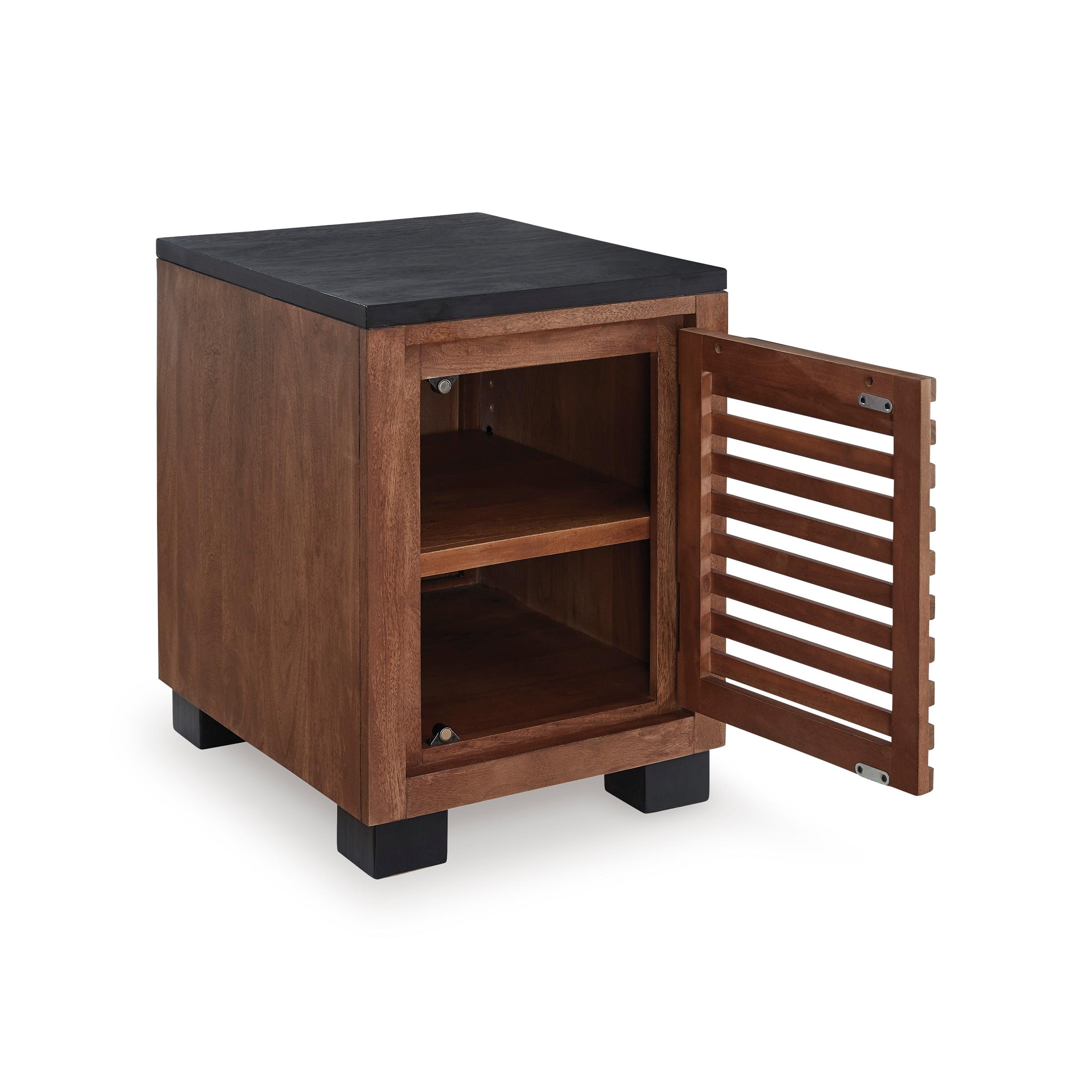 Signature Design by Ashley Kallari T737-7 Chair Side End Table IMAGE 2