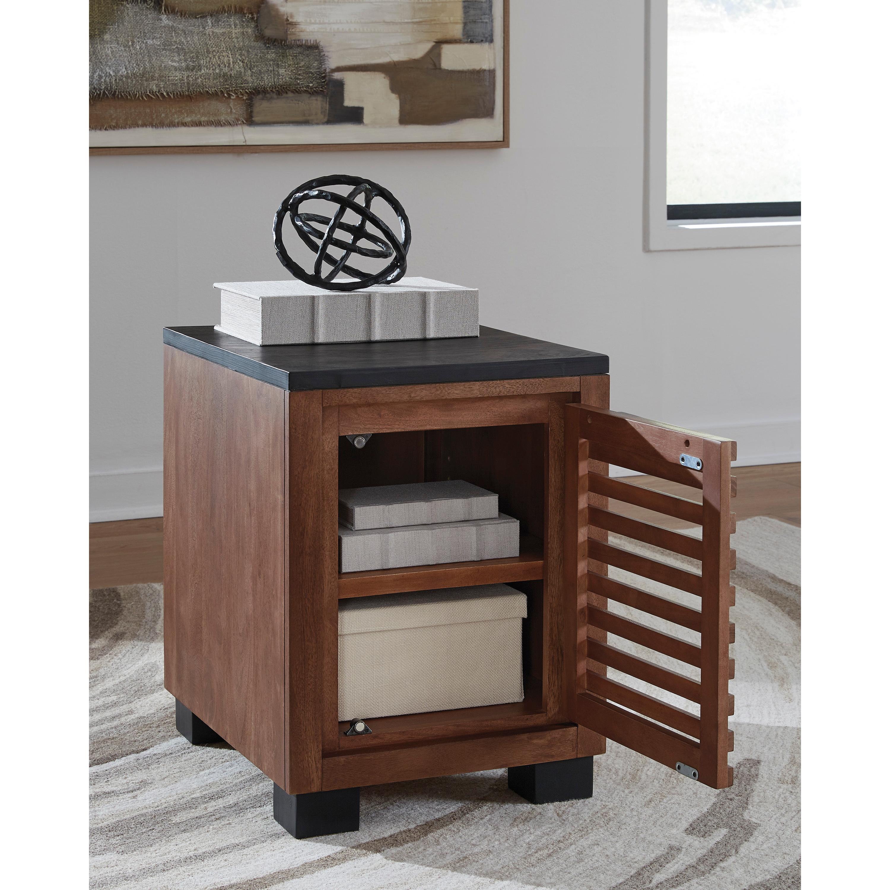 Signature Design by Ashley Kallari T737-7 Chair Side End Table IMAGE 6