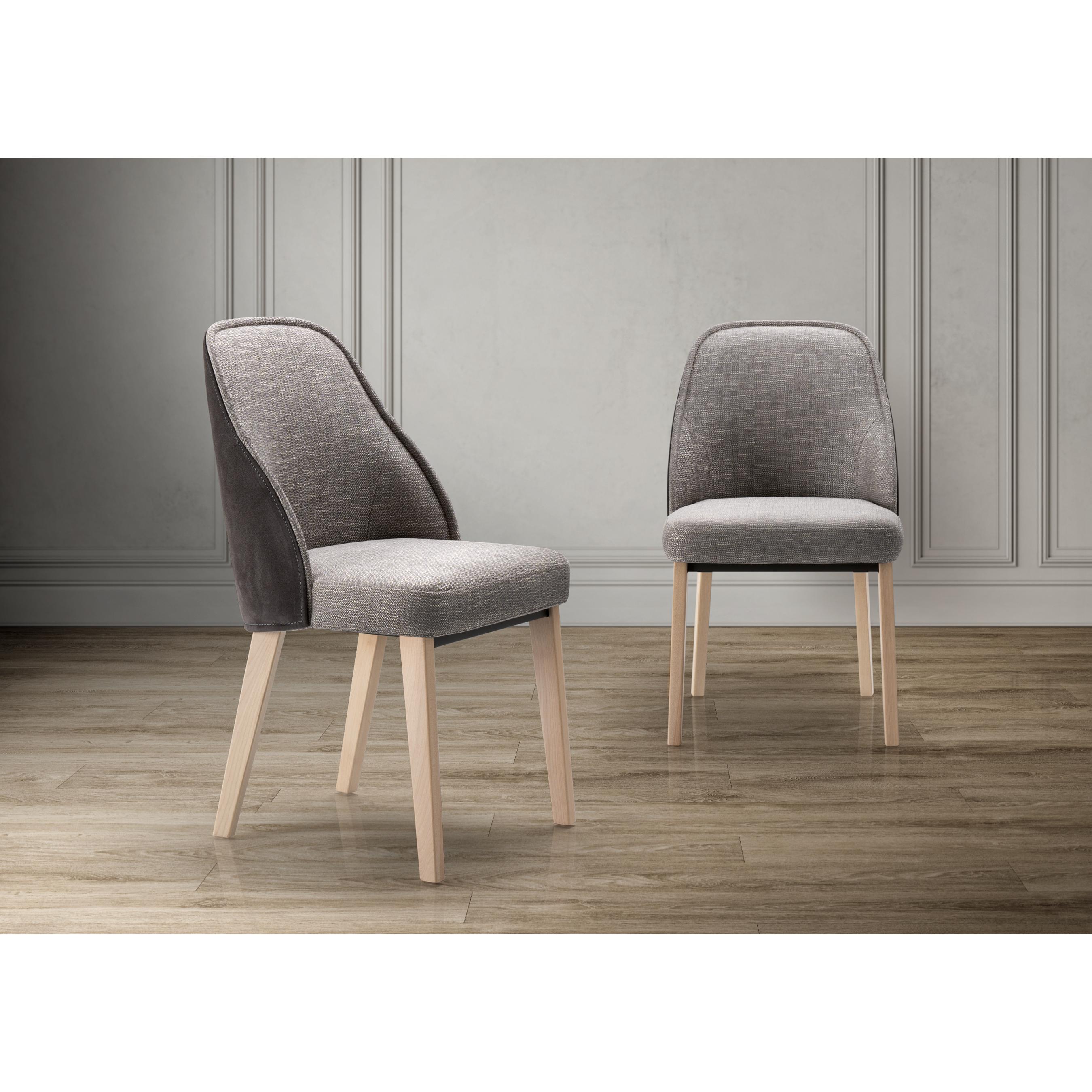 Trica Furniture June Dining Chair with Wood Legs IMAGE 4
