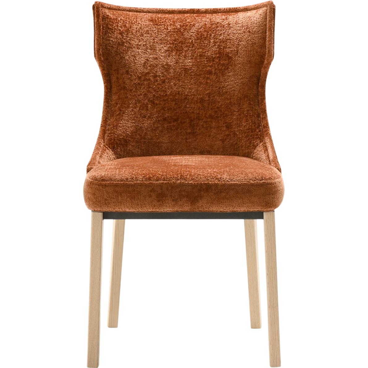 Trica Furniture Luna Dining Chair with Wood Legs IMAGE 2