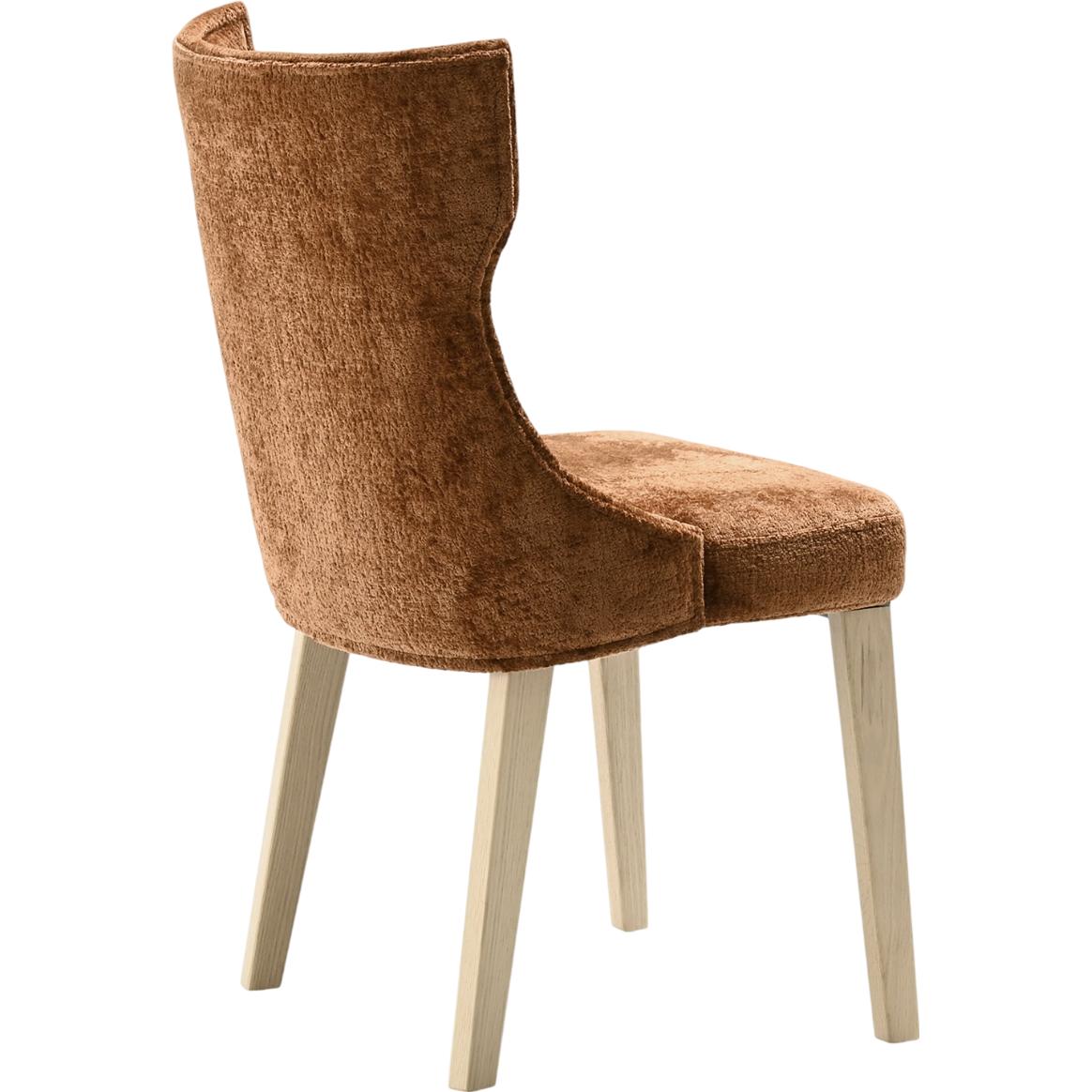 Trica Furniture Luna Dining Chair with Wood Legs IMAGE 3
