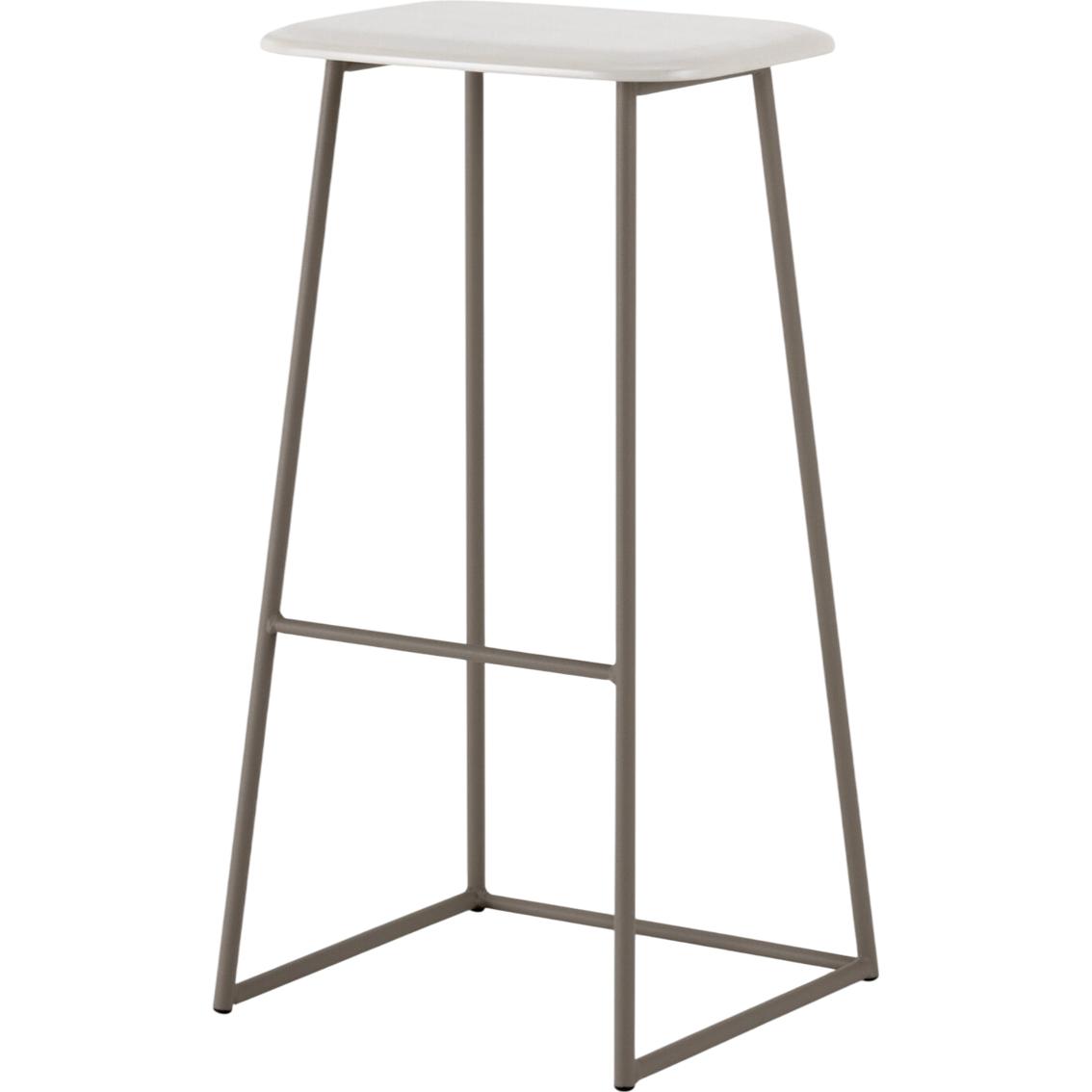 Trica Furniture Palmo Bar Height Stool with Wood Seat IMAGE 1