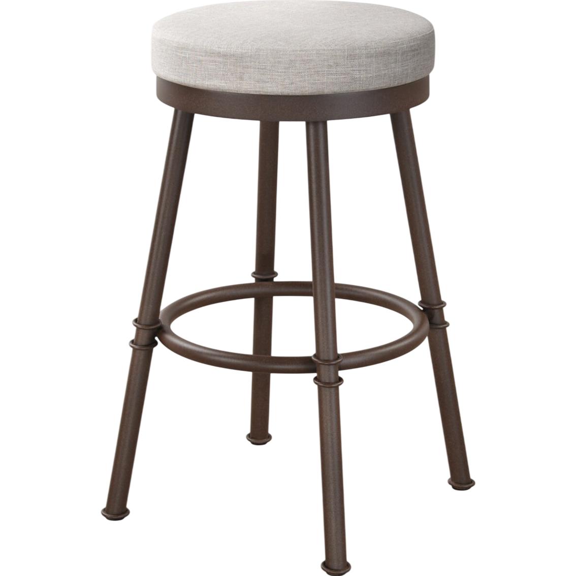 Trica Furniture Sal Pub Height Swivel Stool IMAGE 1