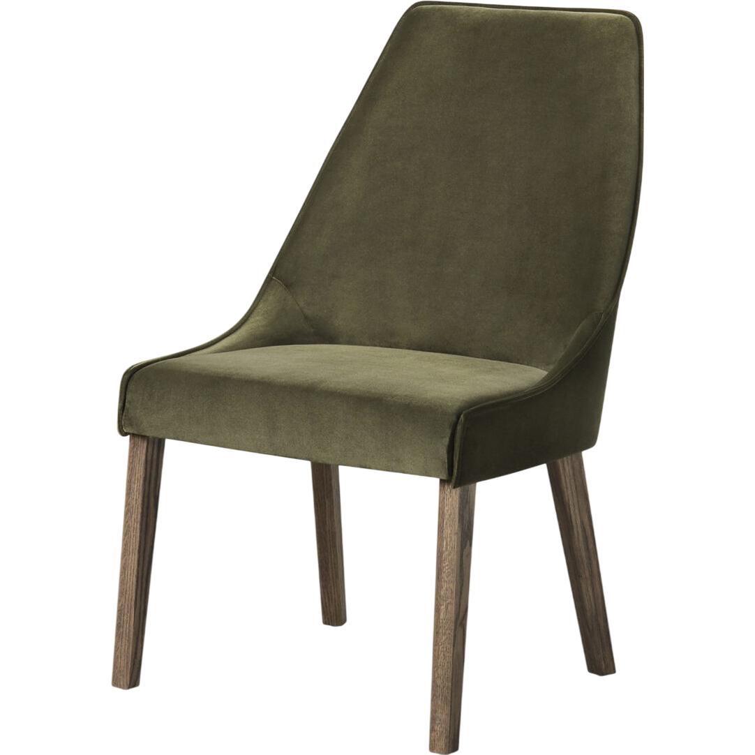 Trica Furniture Sara I Plus Dining Chair with Wood Legs IMAGE 1