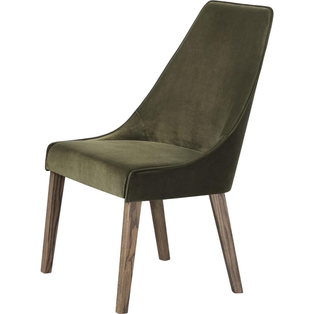 Trica Furniture Sara I Plus Dining Chair with Wood Legs IMAGE 3