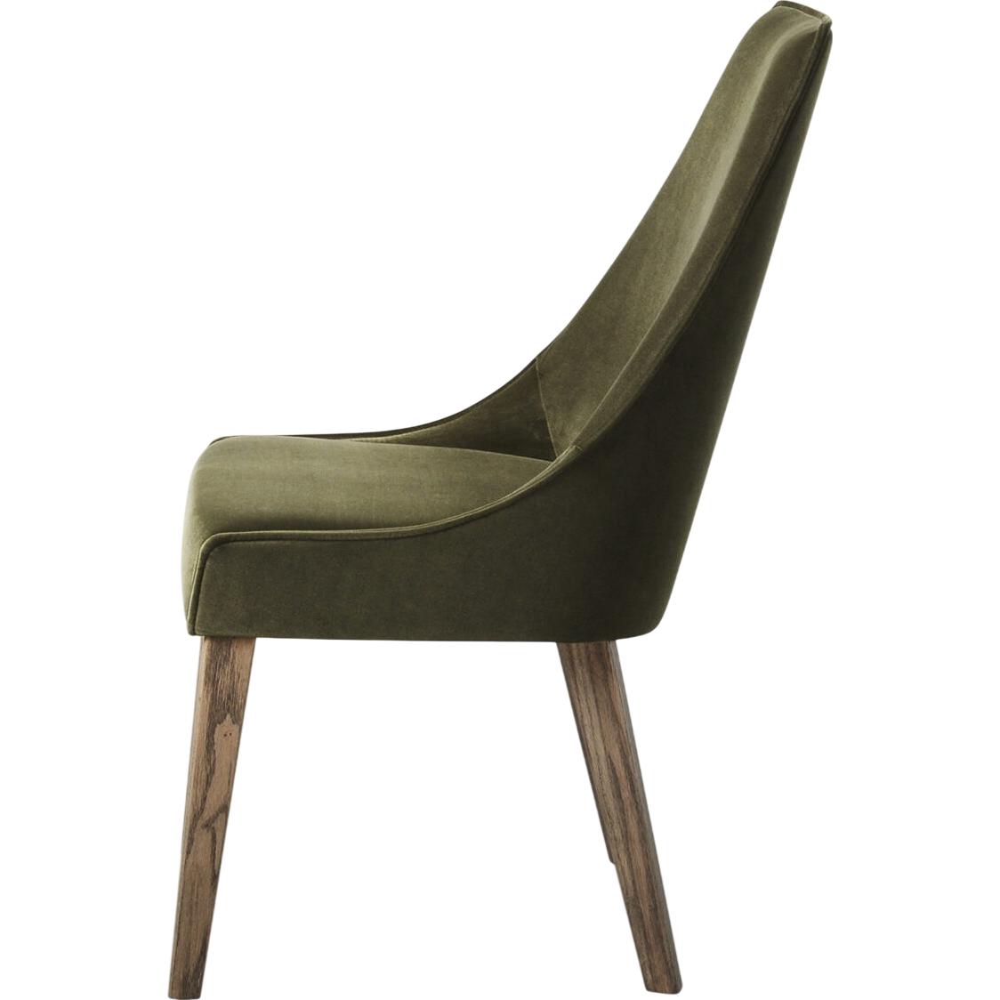 Trica Furniture Sara I Plus Dining Chair with Wood Legs IMAGE 4