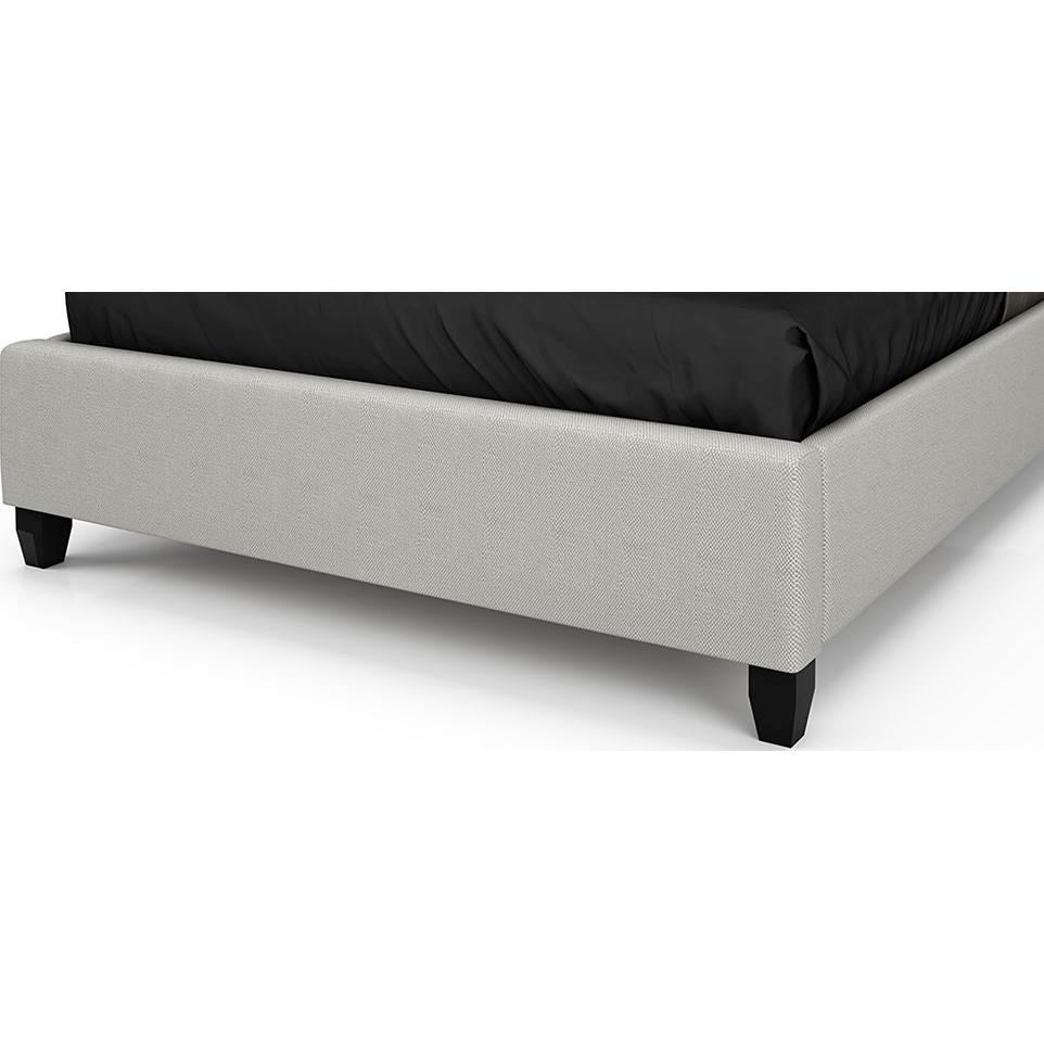 Julien Beaudoin Adelaide HAD60+BKPLWQ Queen Upholstered Platform Bed IMAGE 2