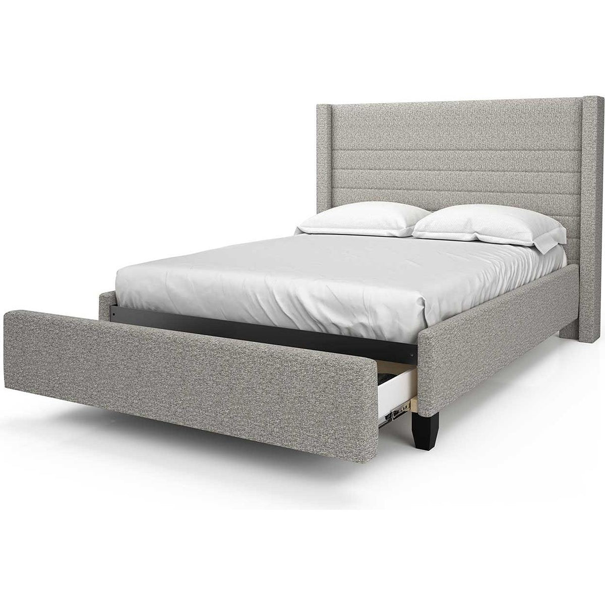 Julien Beaudoin Esperanza HES54+BKPDF Full Upholstered Platform Bed IMAGE 1
