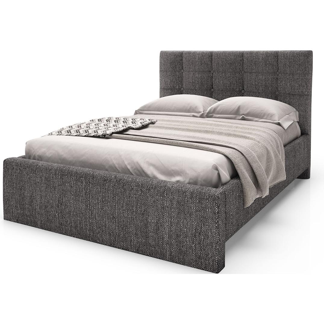 Julien Beaudoin Heaven HHE60+BKPLQ Queen Upholstered Platform Bed IMAGE 1