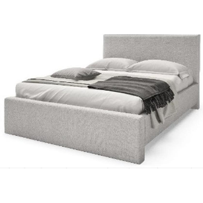 Julien Beaudoin Jane HJA78+BKPLK King Upholstered Platform Bed IMAGE 1