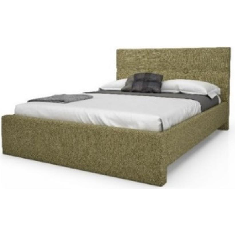 Julien Beaudoin London Queen Upholstered Platform Bed London HLO60+BKBSQ Queen Upholstered Box Spring Bed IMAGE 1