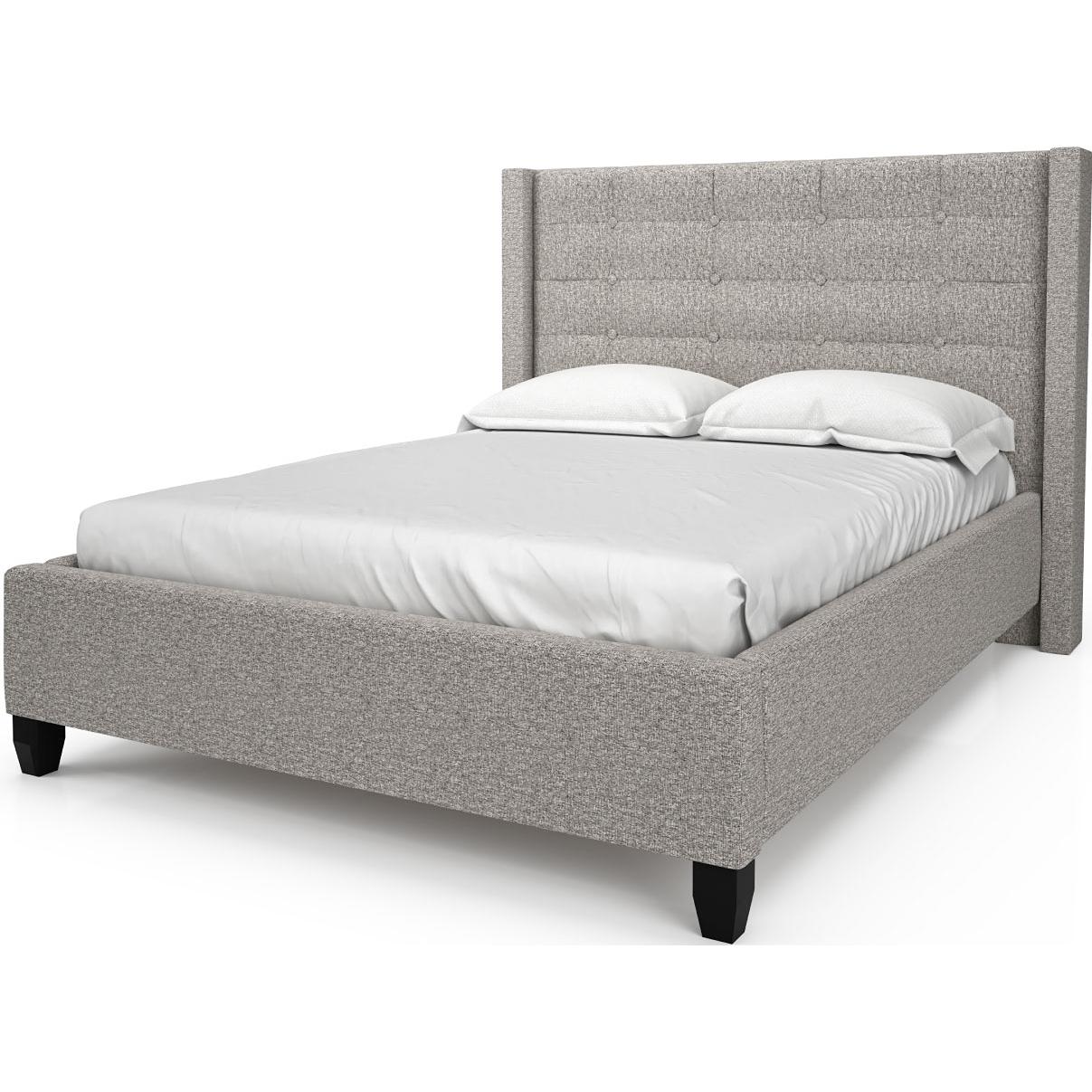 Julien Beaudoin Phoenix Full Upholstered Platform Bed Phoenix HPH54+BKBSWF Full Upholstered Box Spring Bed IMAGE 1