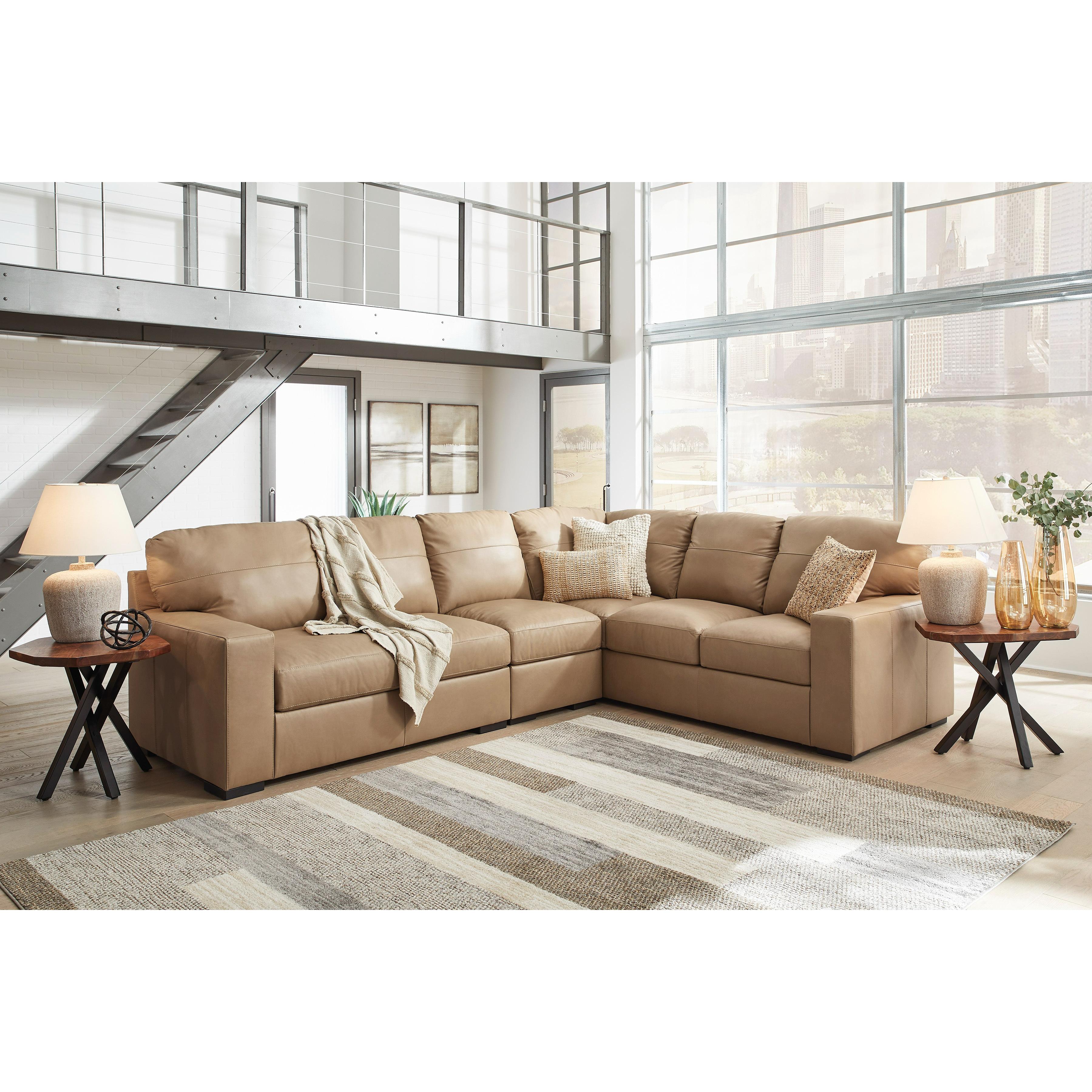 Signature Design by Ashley Bandon 38006S4C 3 pc Sectional IMAGE 3