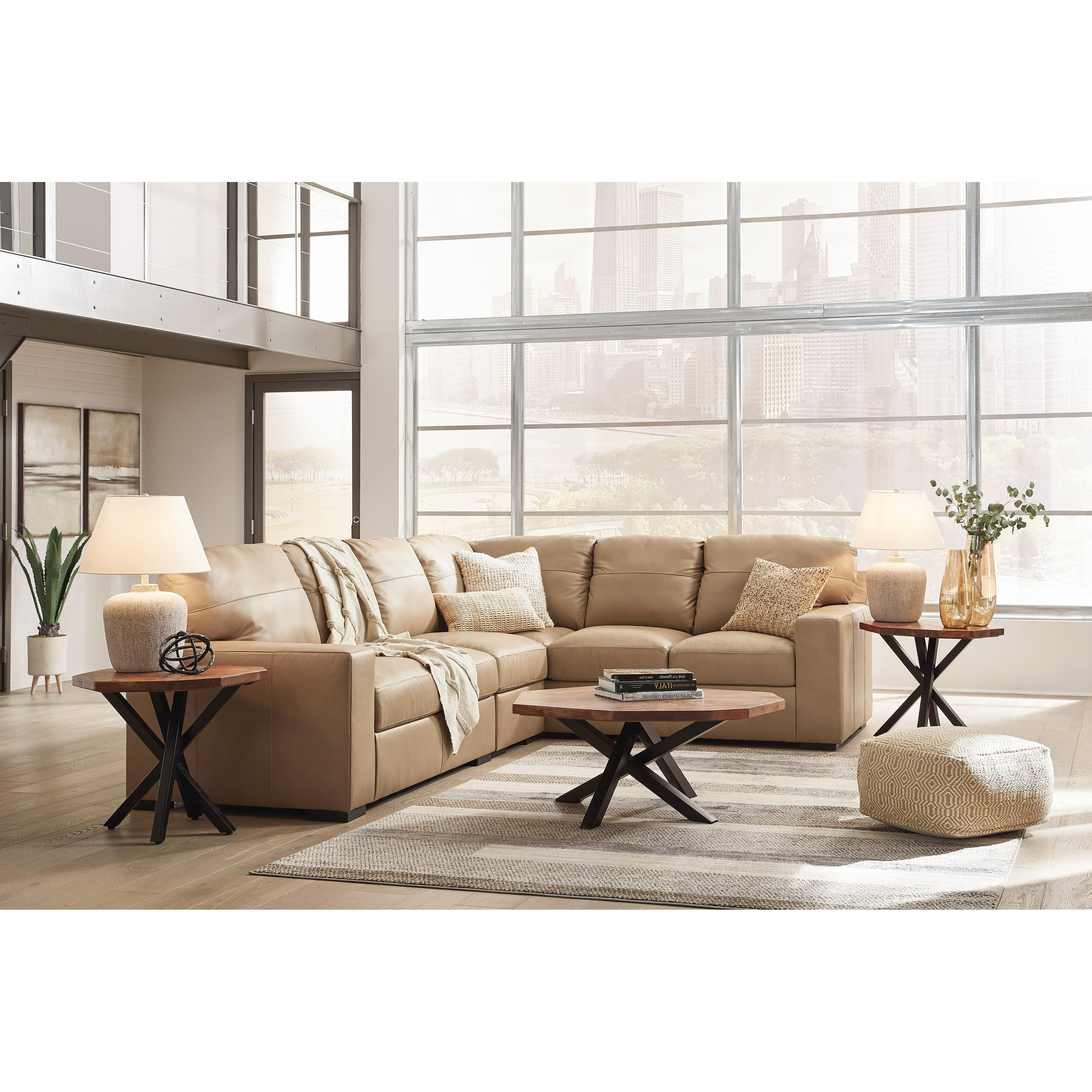 Signature Design by Ashley Bandon 38006S4C 3 pc Sectional IMAGE 5