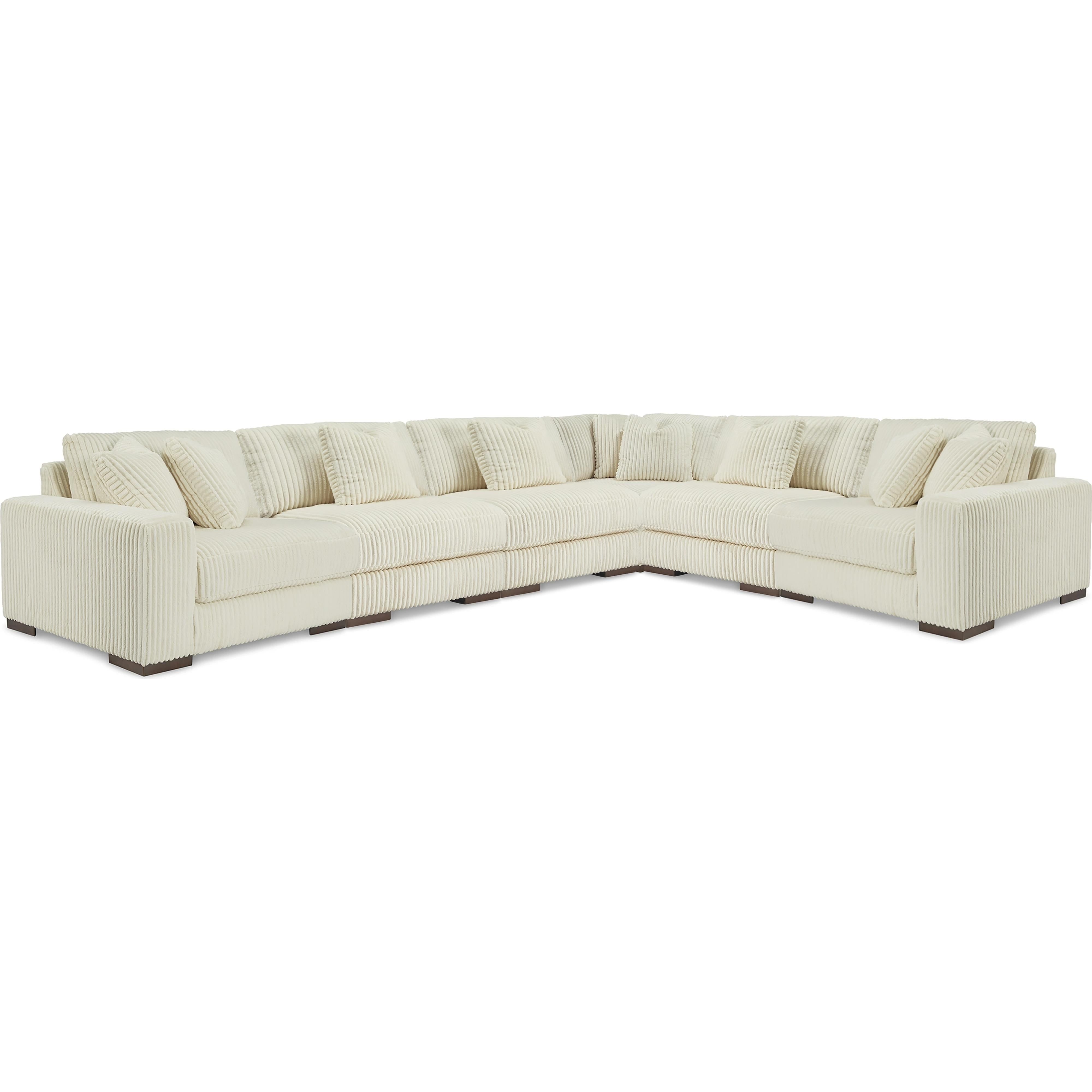 Signature Design by Ashley Lindyn Fabric 6 pc Sectional 2110446/2110446/2110446/2110464/2110465/2110477 IMAGE 1