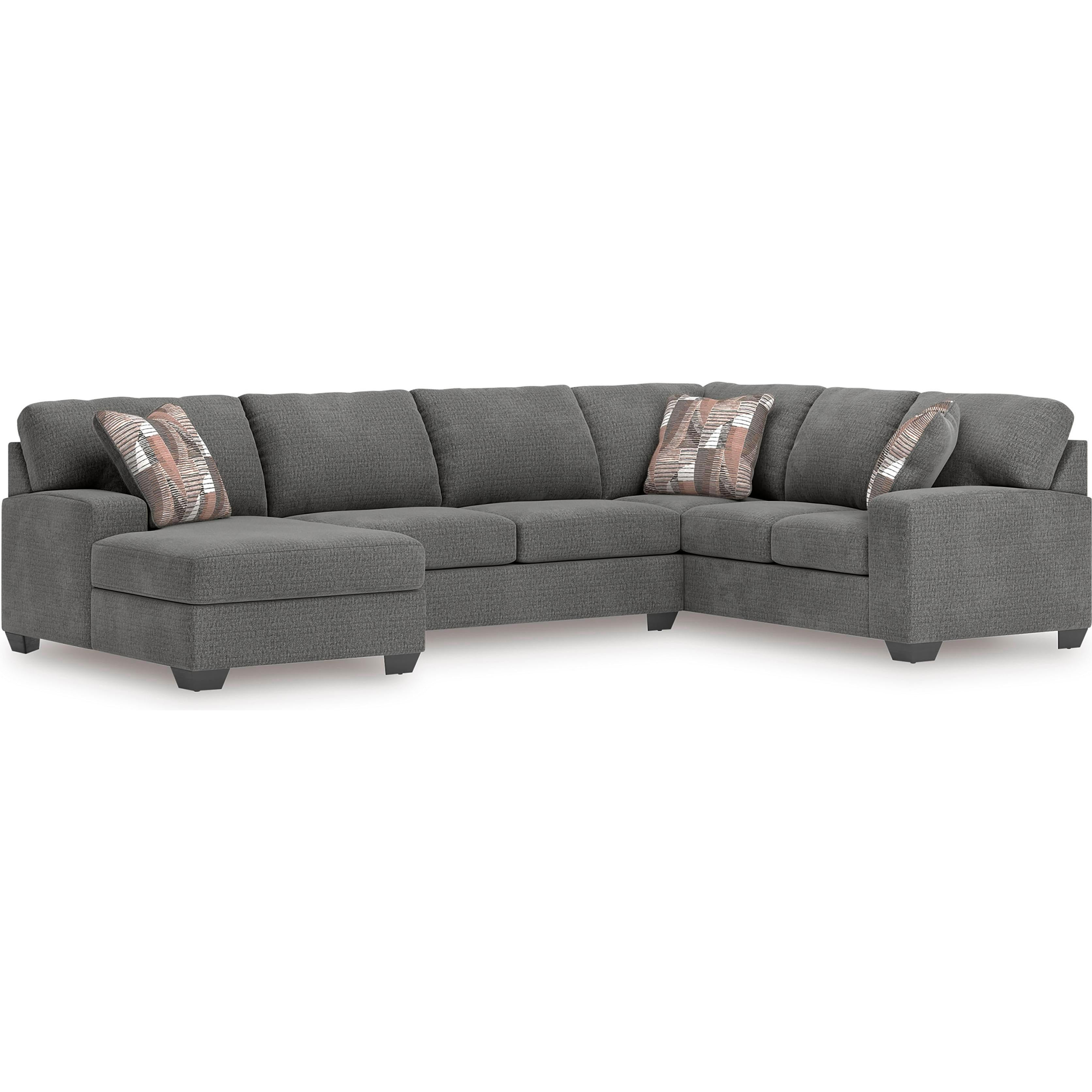 Signature Design by Ashley Seyler Lane 48405S1 3 pc Sectional with Chaise IMAGE 1