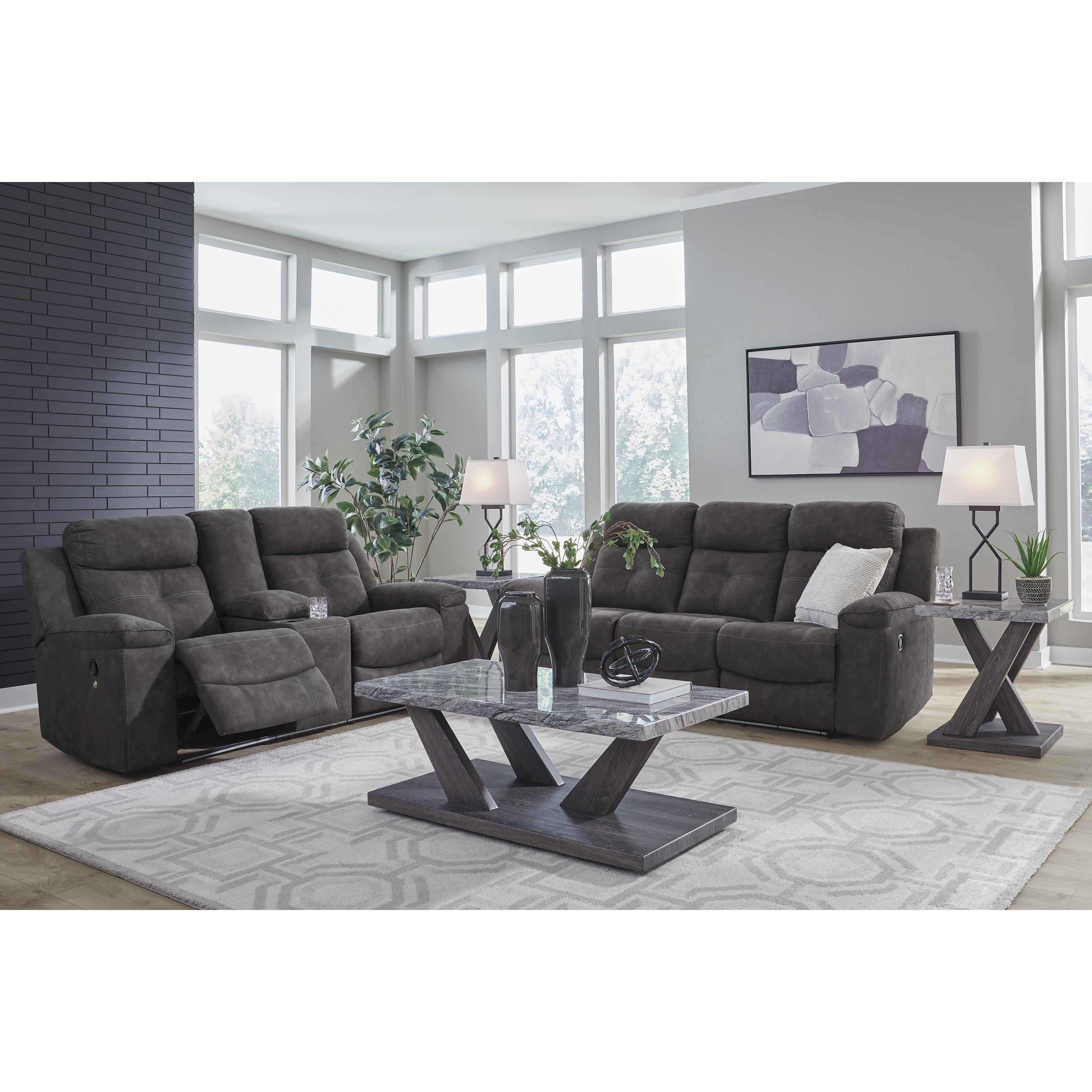 Benchcraft Brysonview 6360594 Double Reclining Loveseat with Console IMAGE 10
