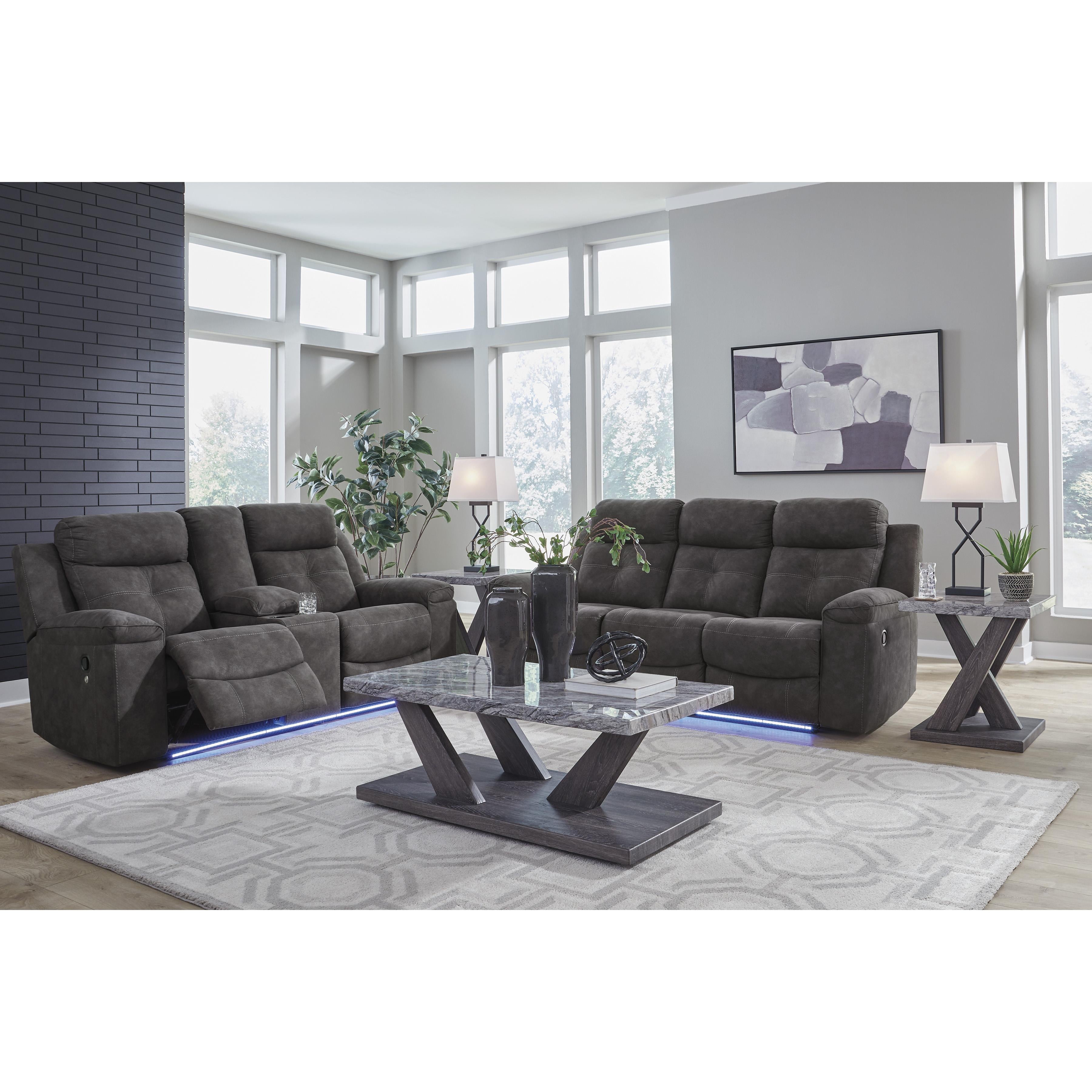 Benchcraft Brysonview 6360594 Double Reclining Loveseat with Console IMAGE 8