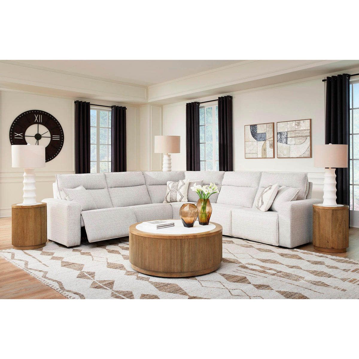 Signature Design by Ashley ModMax II 65907S8 5 pc Power Reclining Sectional IMAGE 4