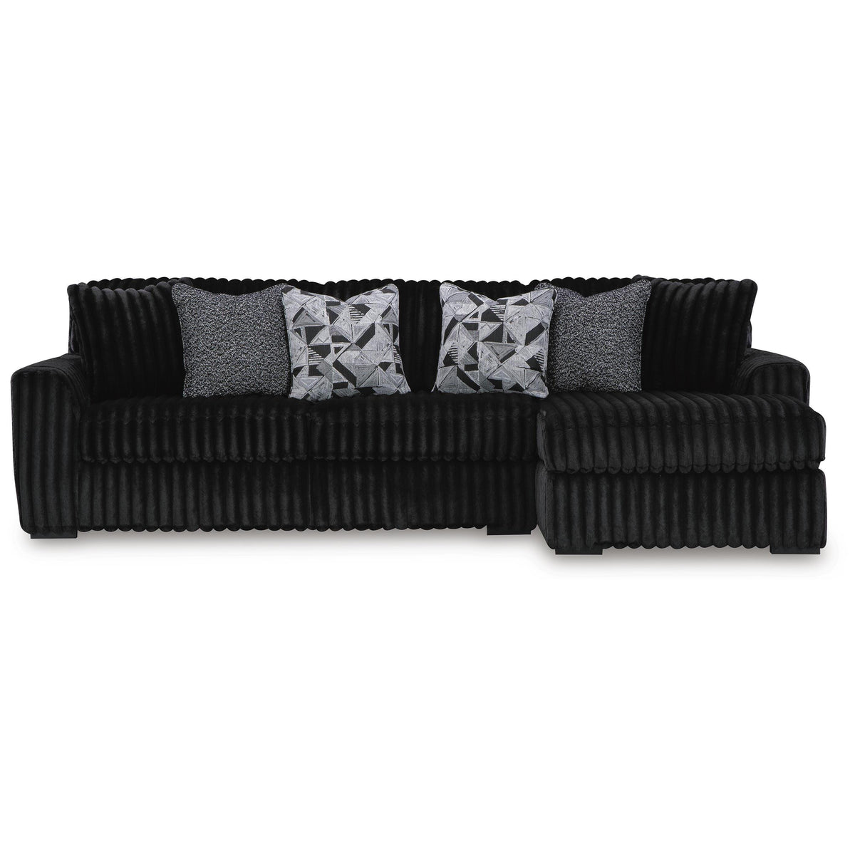 Signature Design by Ashley Midnight-Madness 98103S16 3 pc Sectional with Chaise IMAGE 1
