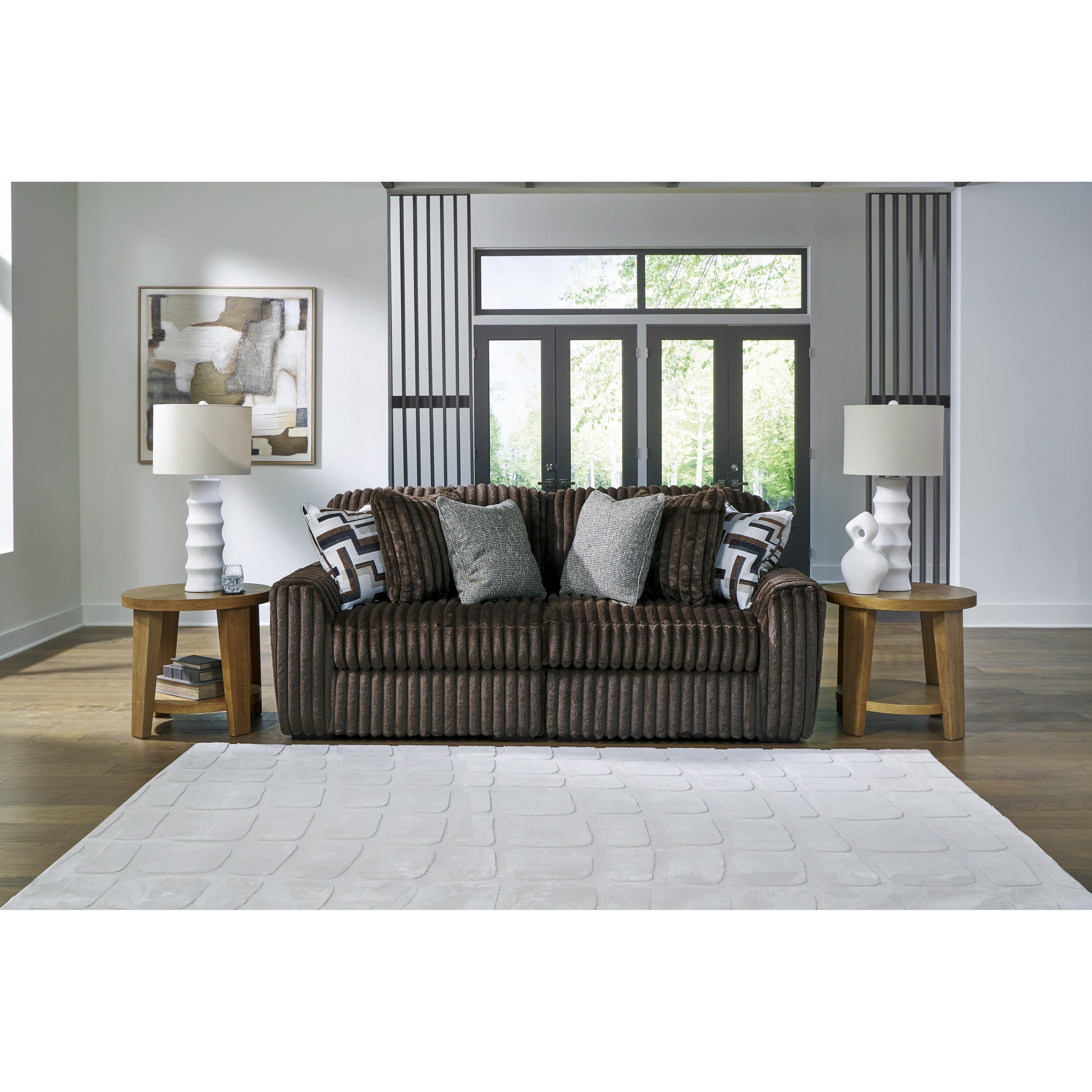 Signature Design by Ashley Midnight-Madness 98104S11 2 pc Sectional Sofa IMAGE 1