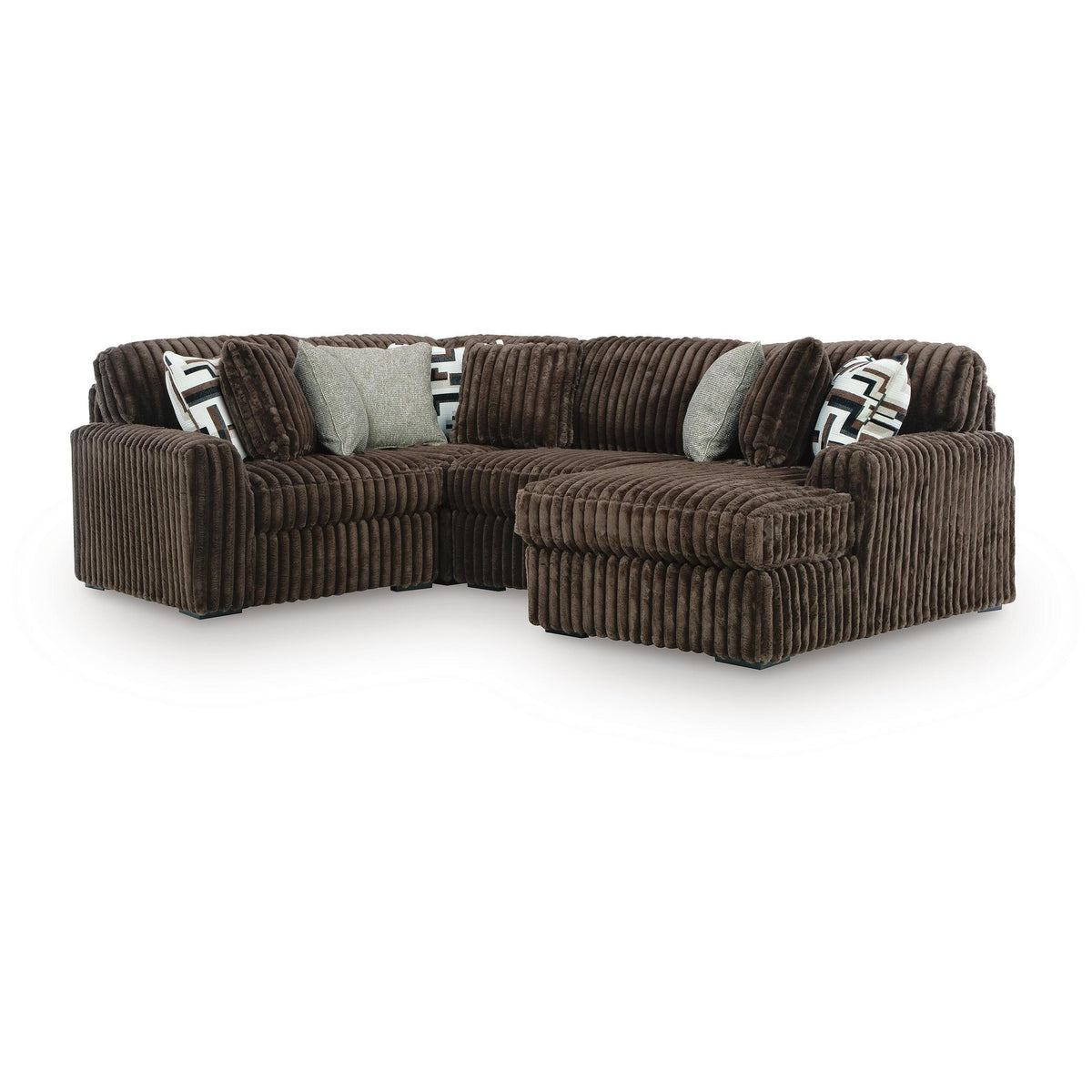 Signature Design by Ashley Midnight-Madness 98104S20 4 pc Sectional with Chaise IMAGE 1