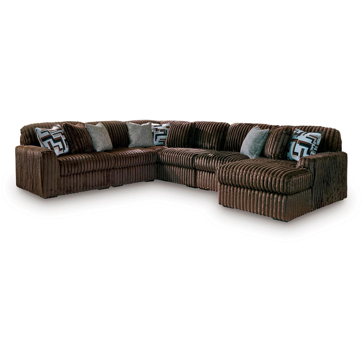 Signature Design by Ashley Midnight-Madness 98104S24 6 pc Sectional with Chaise IMAGE 1