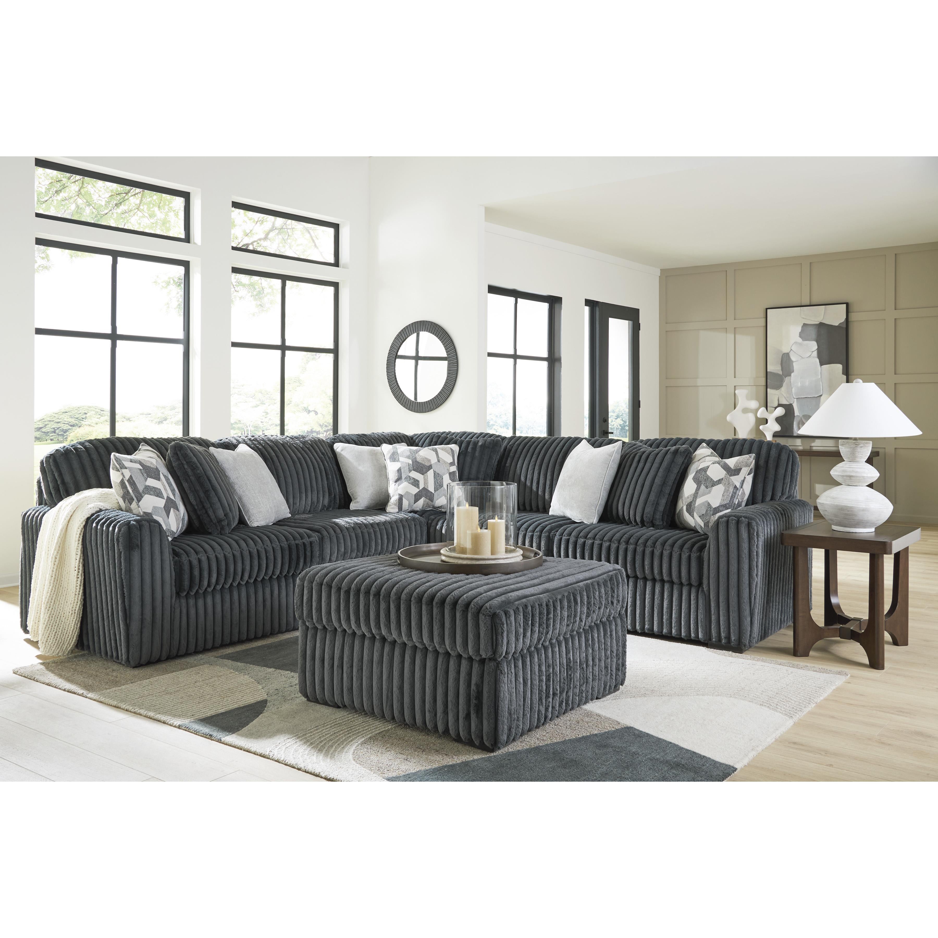 Signature Design by Ashley Midnight-Madness 9810508 Oversized Accent Ottoman IMAGE 9