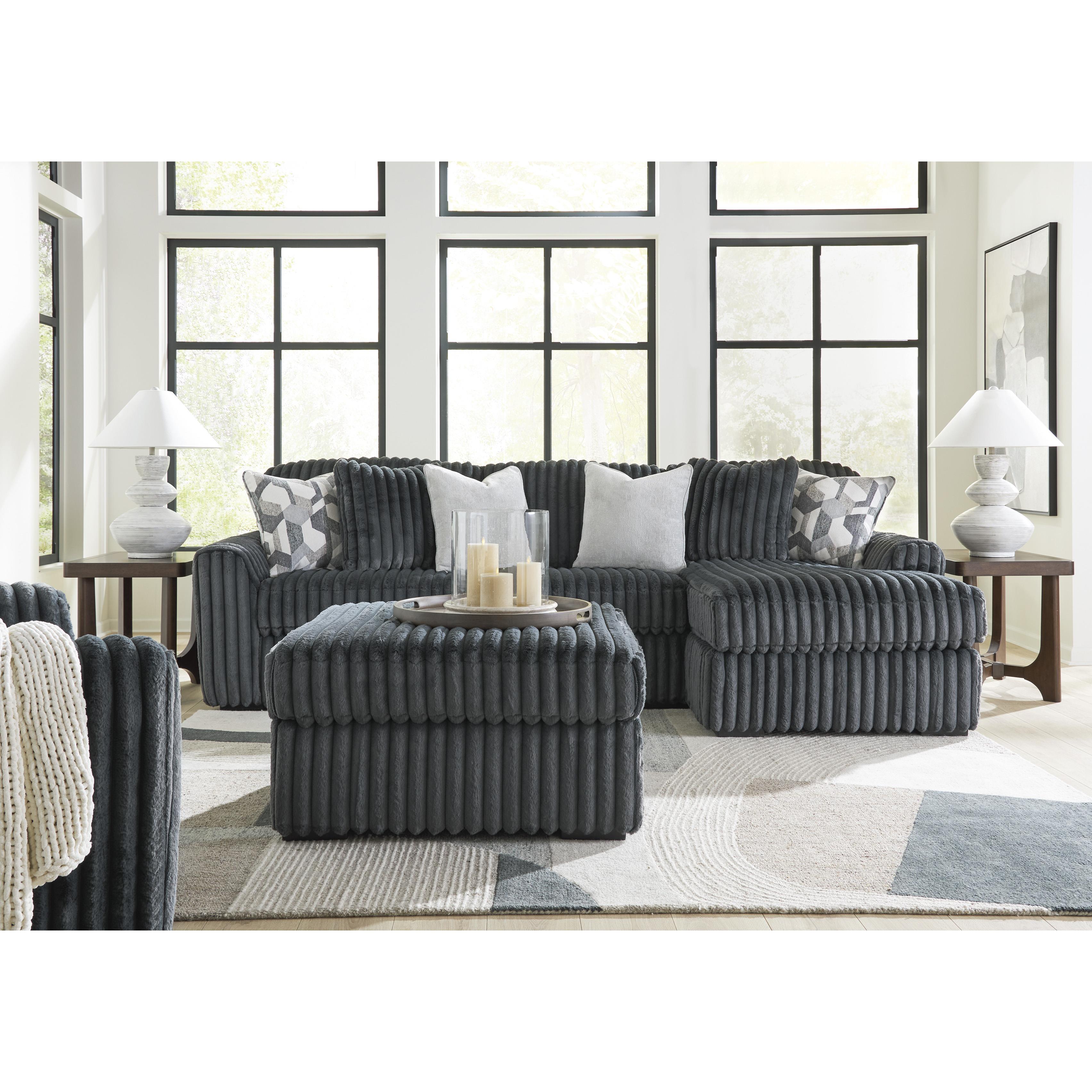 Signature Design by Ashley Midnight-Madness 9810523 Chair and a Half IMAGE 7
