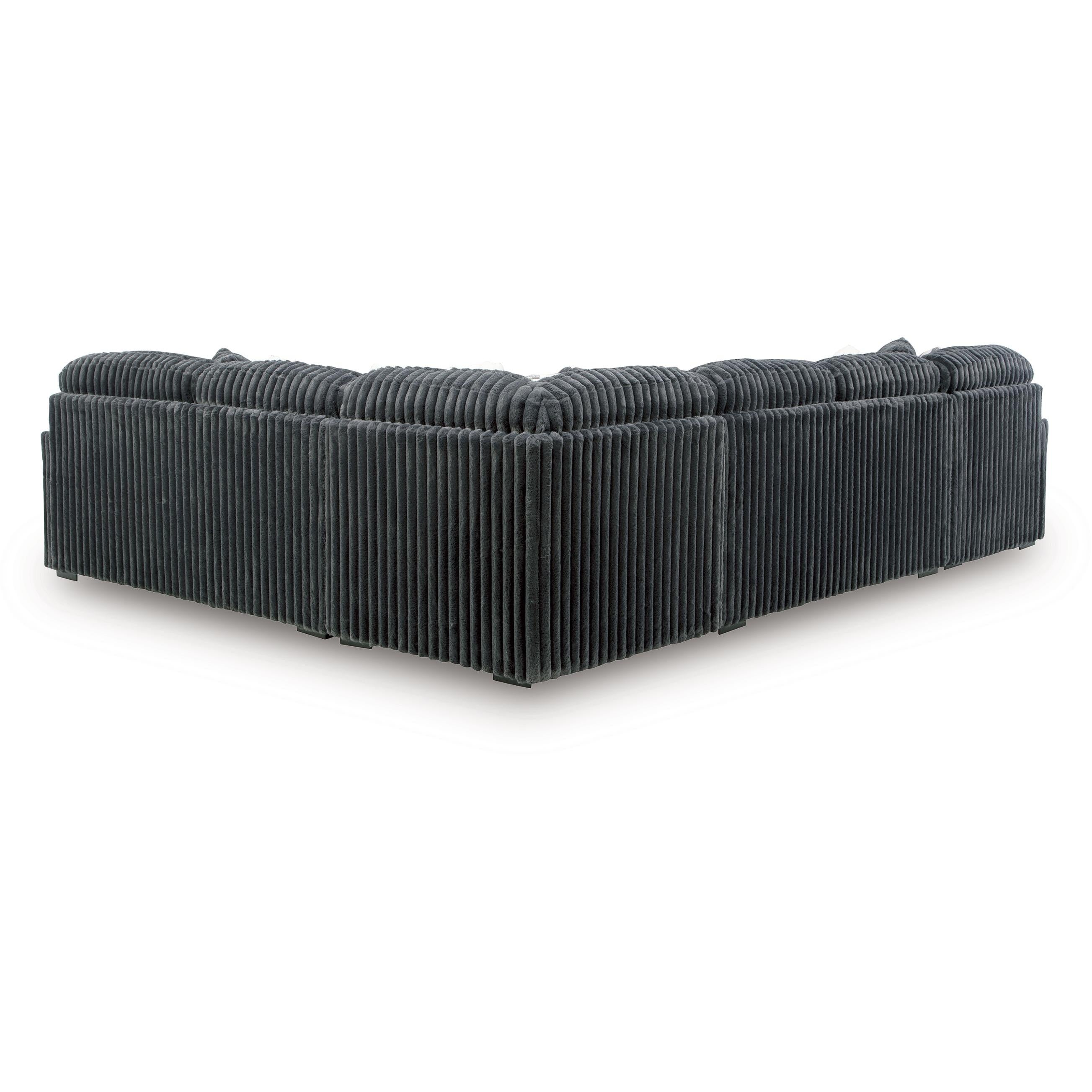 Signature Design by Ashley Midnight-Madness 98105S1 4 pc Sectional with Chaise IMAGE 3