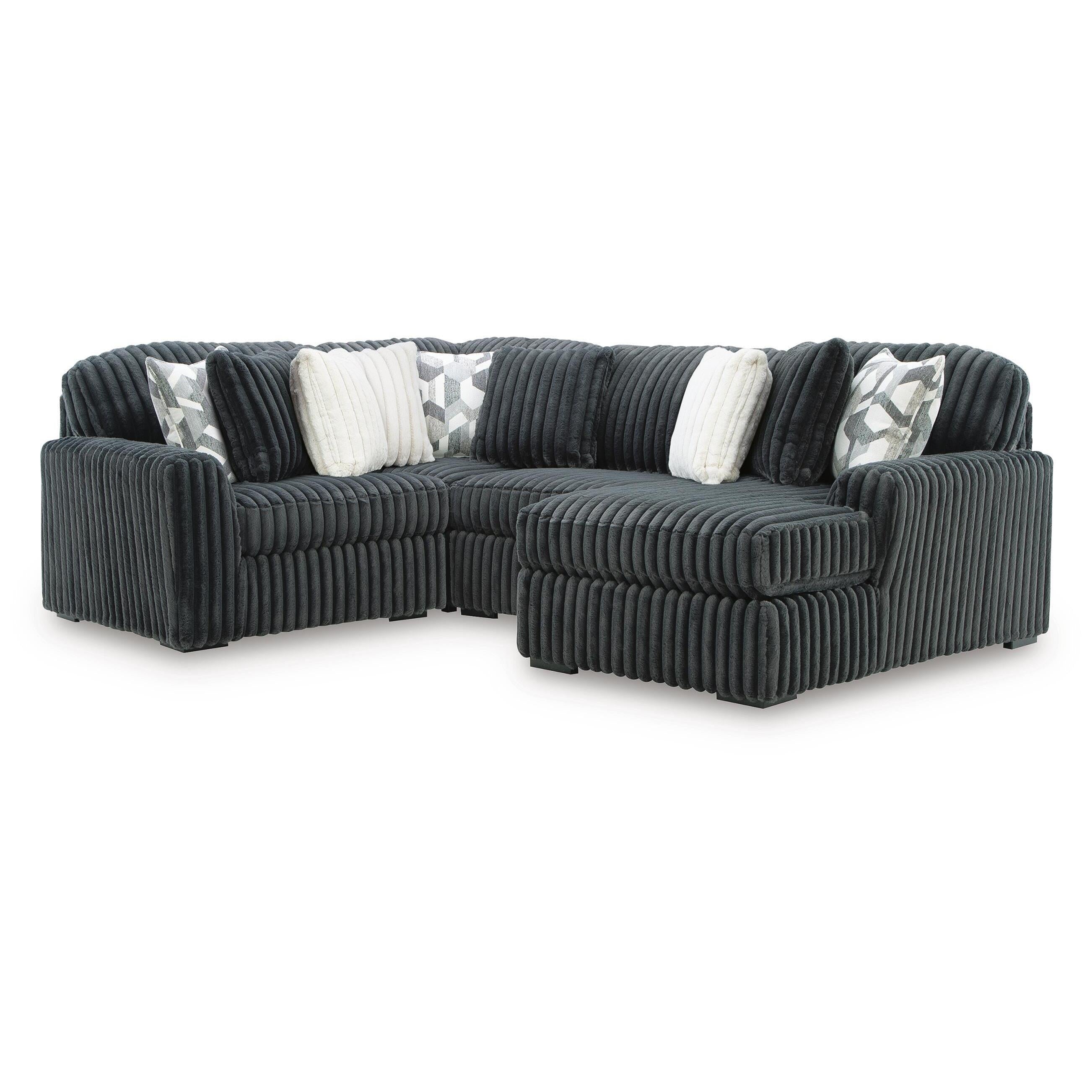 Signature Design by Ashley Midnight-Madness 98105S21 4 pc Sectional with Chaise IMAGE 1