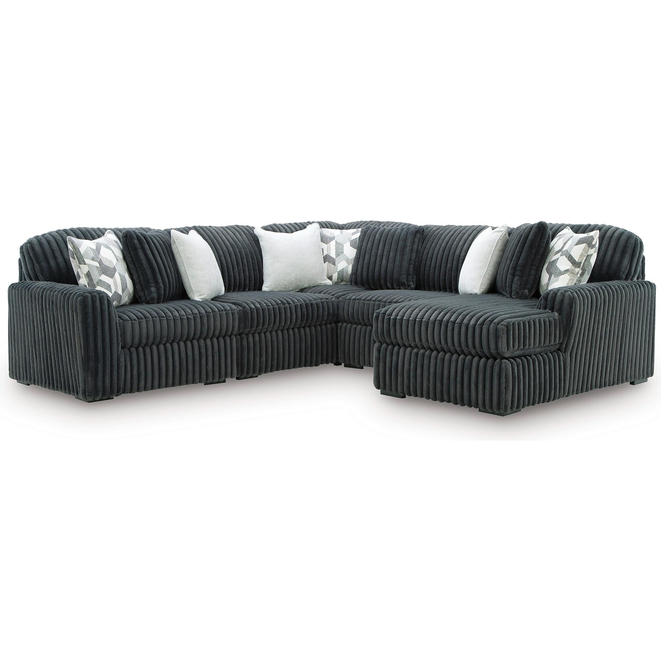 Signature Design by Ashley Midnight-Madness 98105S23 5 pc Sectional with Chaise IMAGE 1