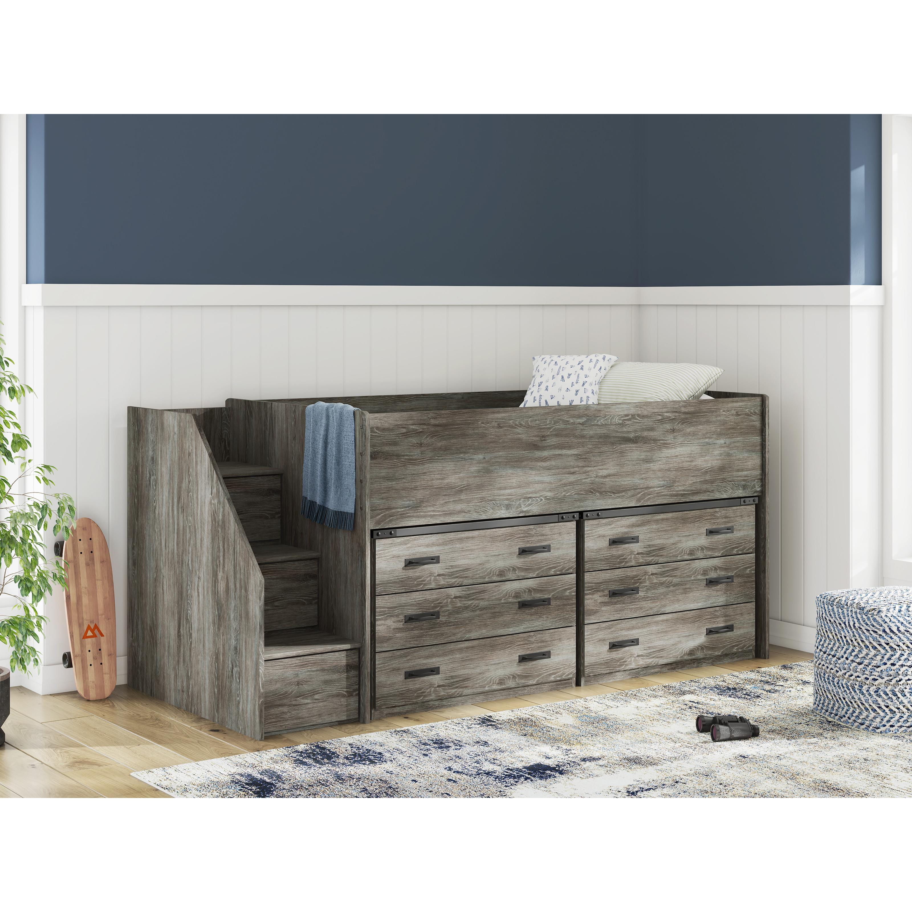 Signature Design by Ashley Frandern B4480B26 Twin Loft Bed with Drawer Storage IMAGE 7