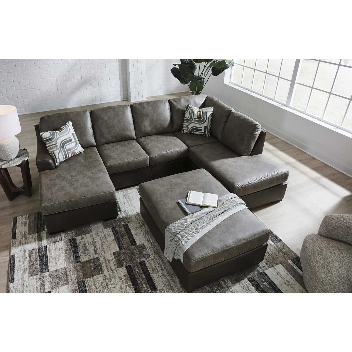 Signature Design by Ashley Castille Way PC6270308 Oversized Accent Ottoman IMAGE 5