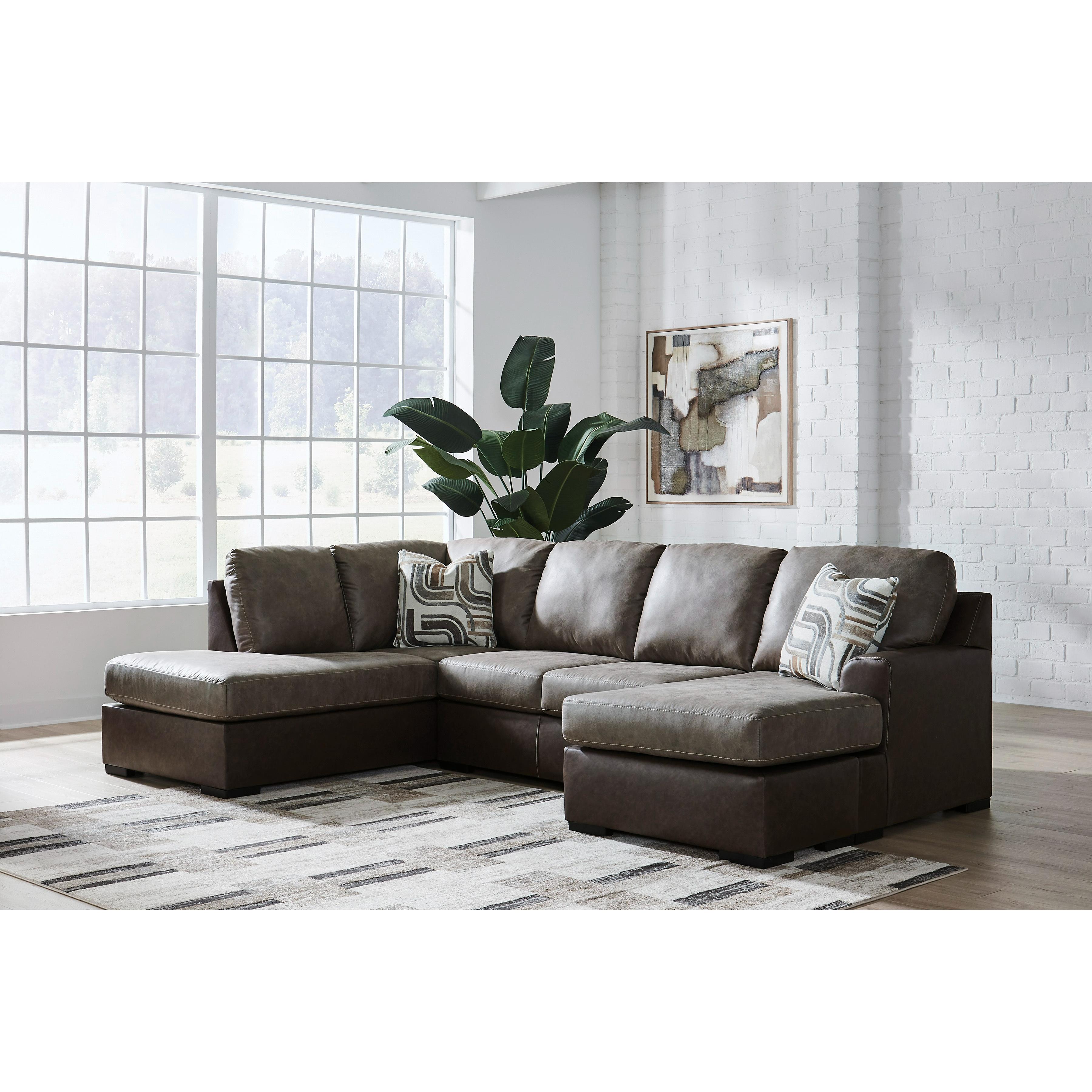 Signature Design by Ashley Castille Way PC62703S1 2 pc Sectional with Chaise IMAGE 2