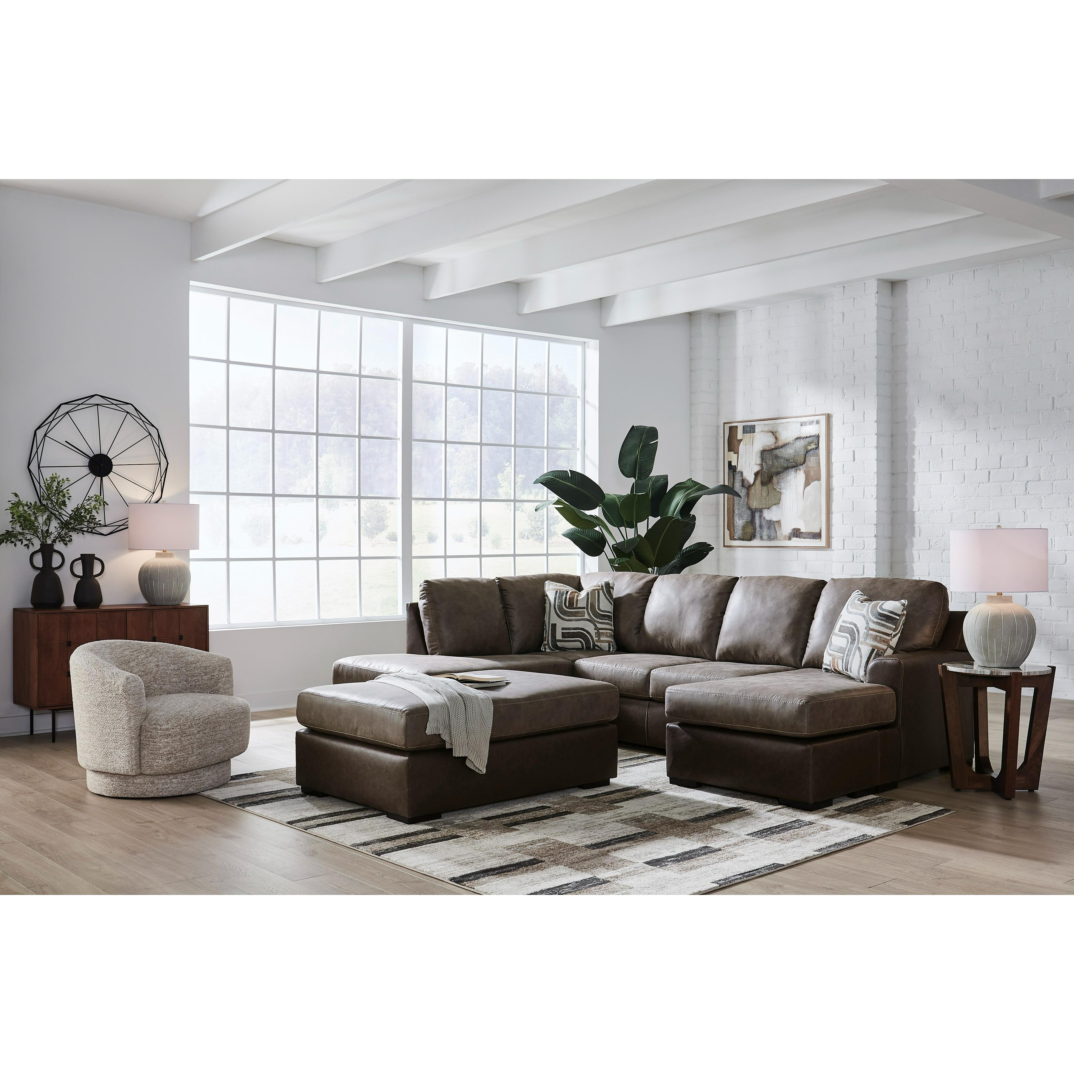 Signature Design by Ashley Castille Way PC62703S1 2 pc Sectional with Chaise IMAGE 5