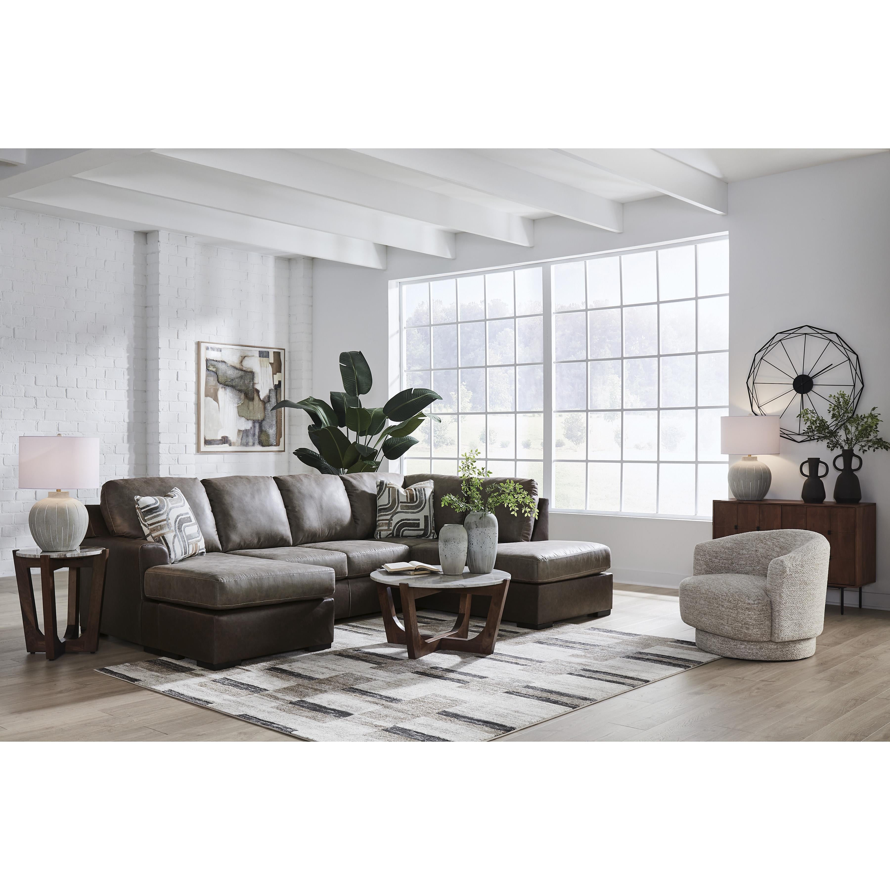 Signature Design by Ashley Castille Way PC62703S5 2 pc Sleeper Sectional with Chaise IMAGE 4