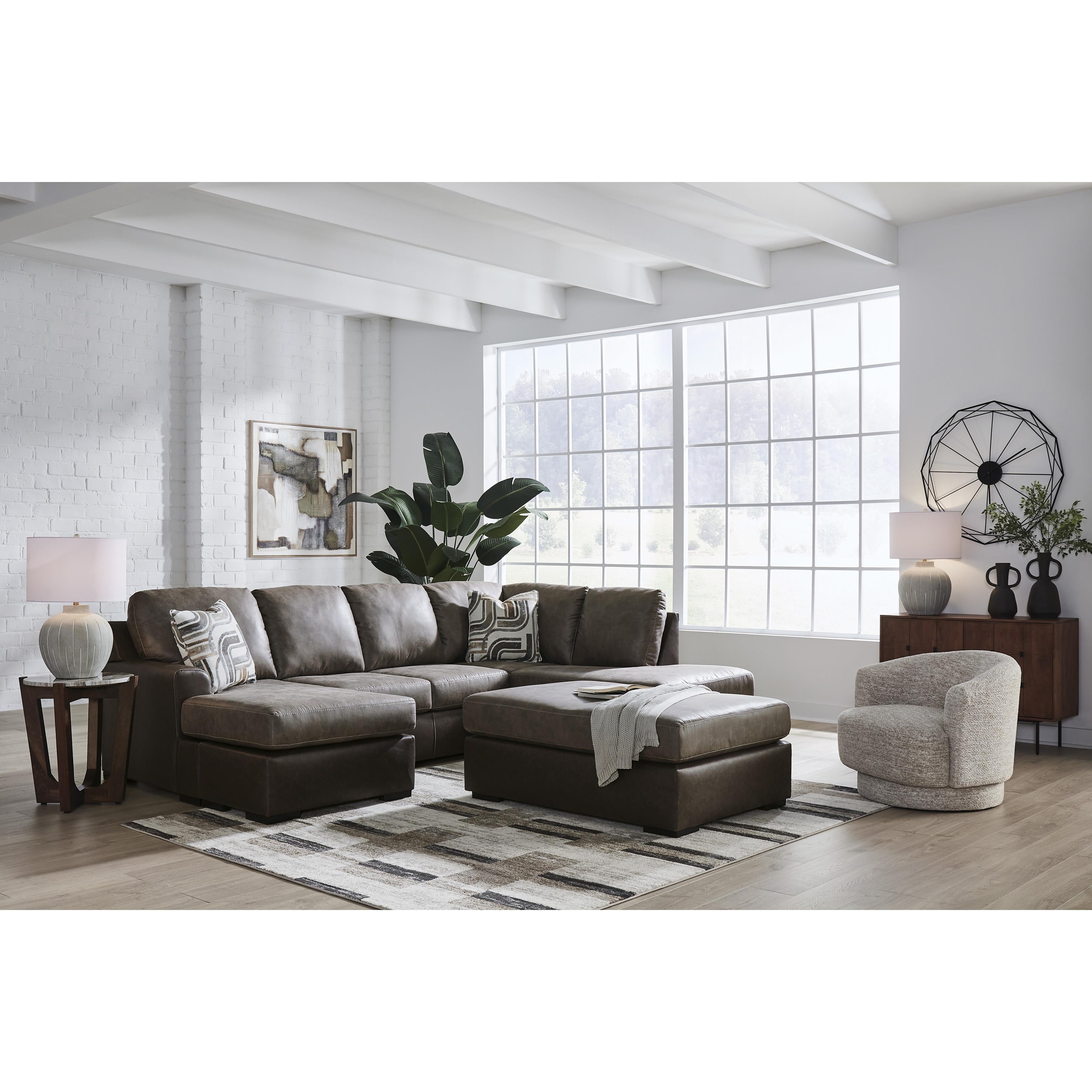 Signature Design by Ashley Castille Way PC62703S5 2 pc Sleeper Sectional with Chaise IMAGE 6