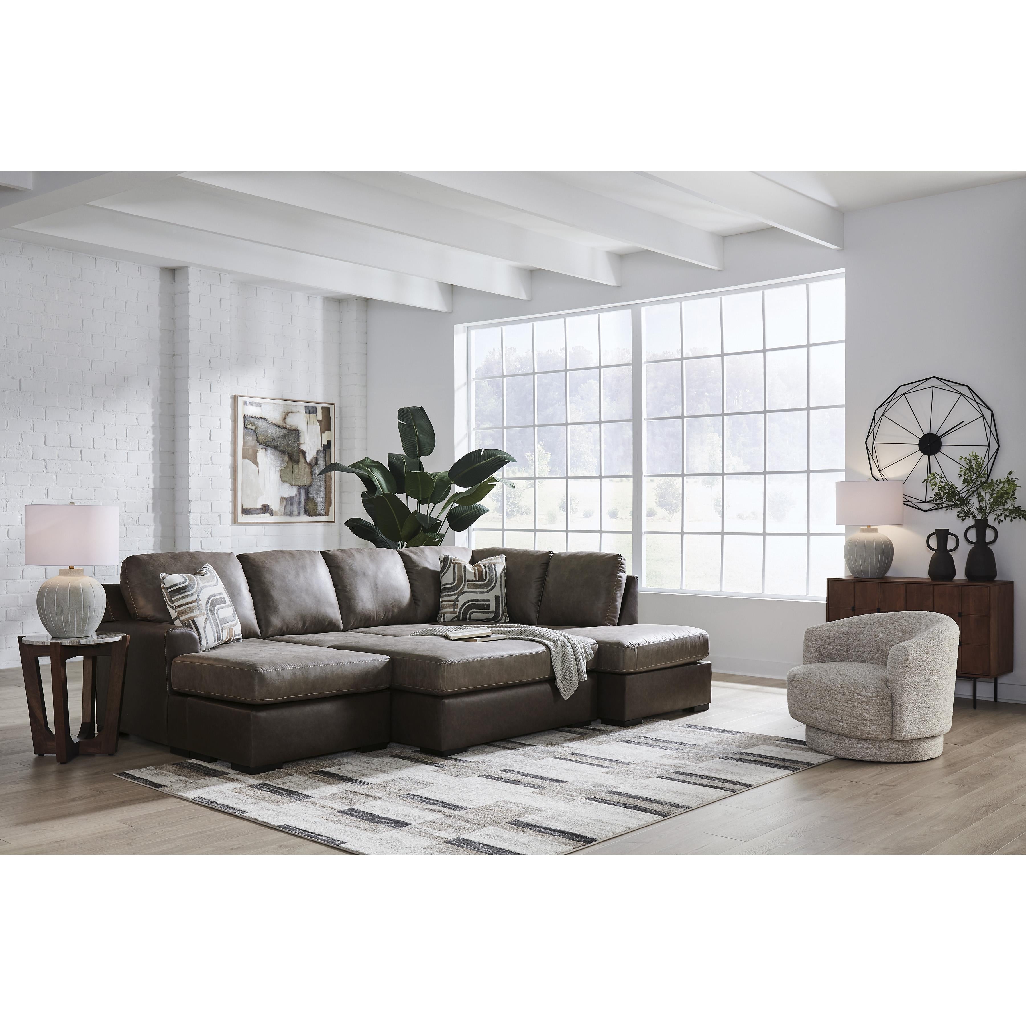 Signature Design by Ashley Castille Way PC62703S5 2 pc Sleeper Sectional with Chaise IMAGE 7