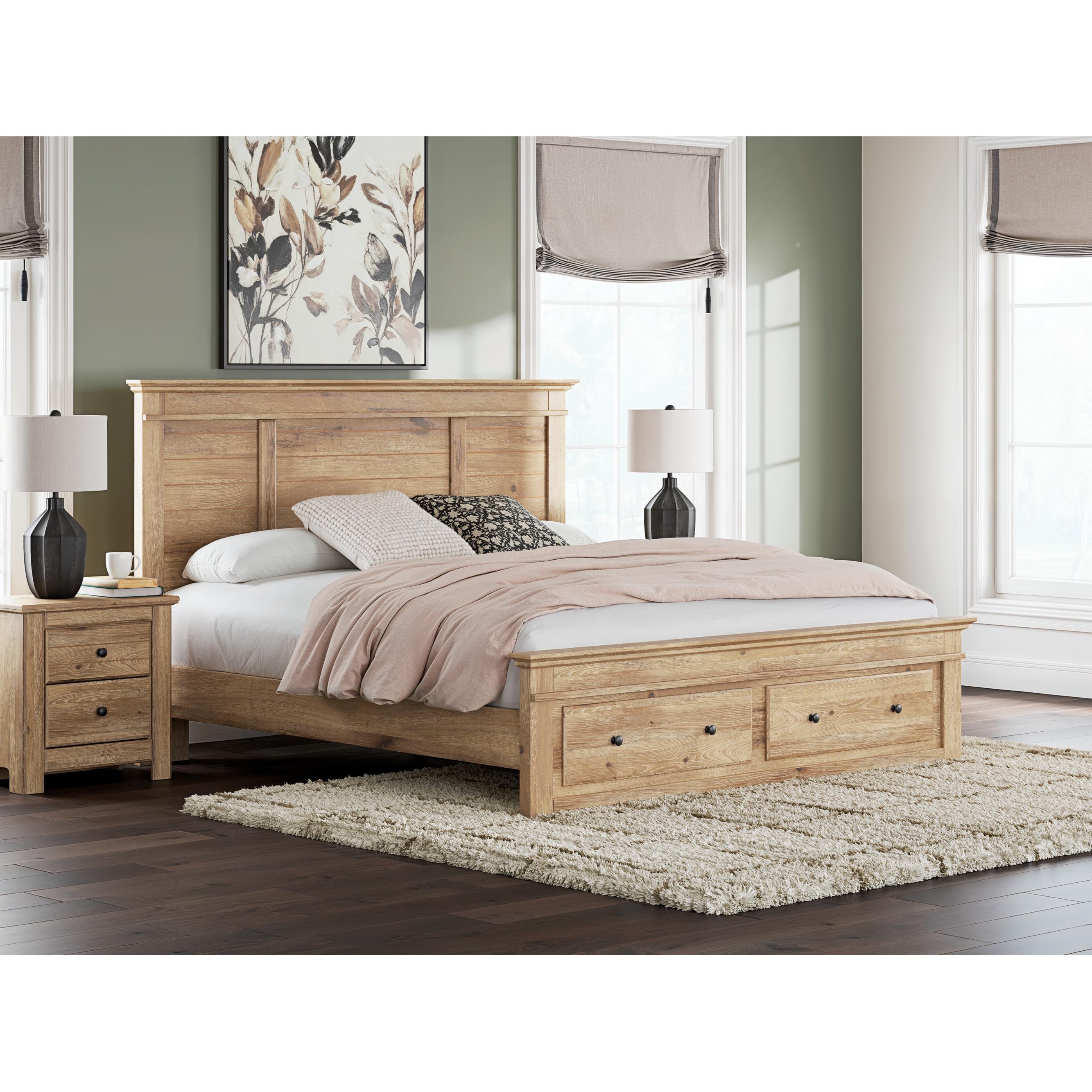 Signature Design by Ashley Makidern PCB1170B13 King Panel Storage Bed IMAGE 2
