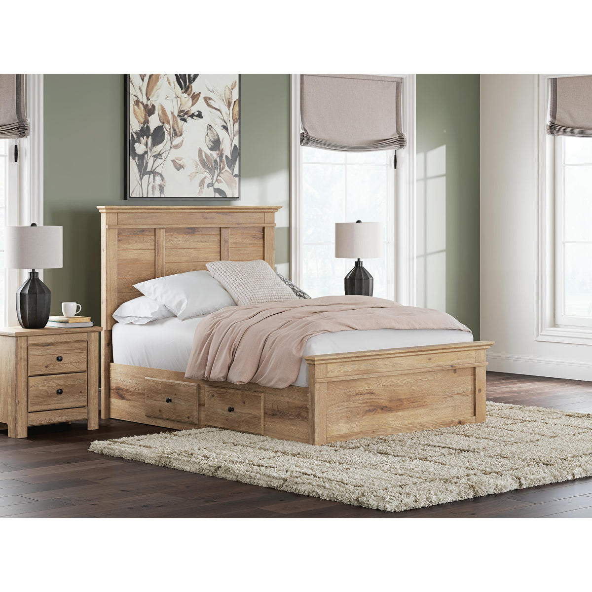 Signature Design by Ashley Makidern PCB1170B31 Full Panel Storage Bed IMAGE 2