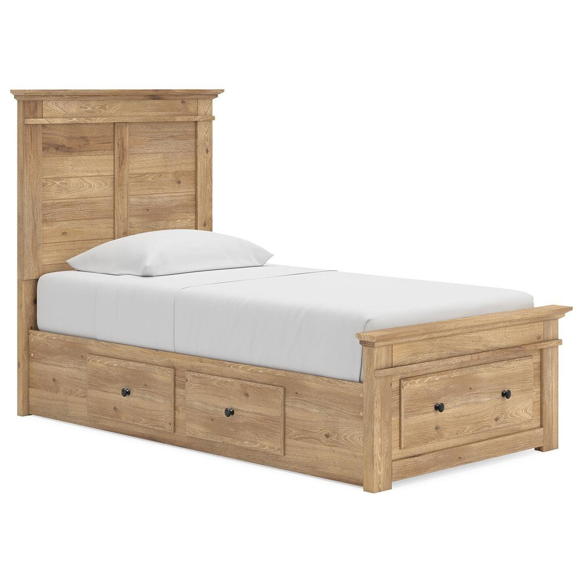 Signature Design by Ashley Makidern PCB1170B34 Twin Panel Storage Bed IMAGE 1