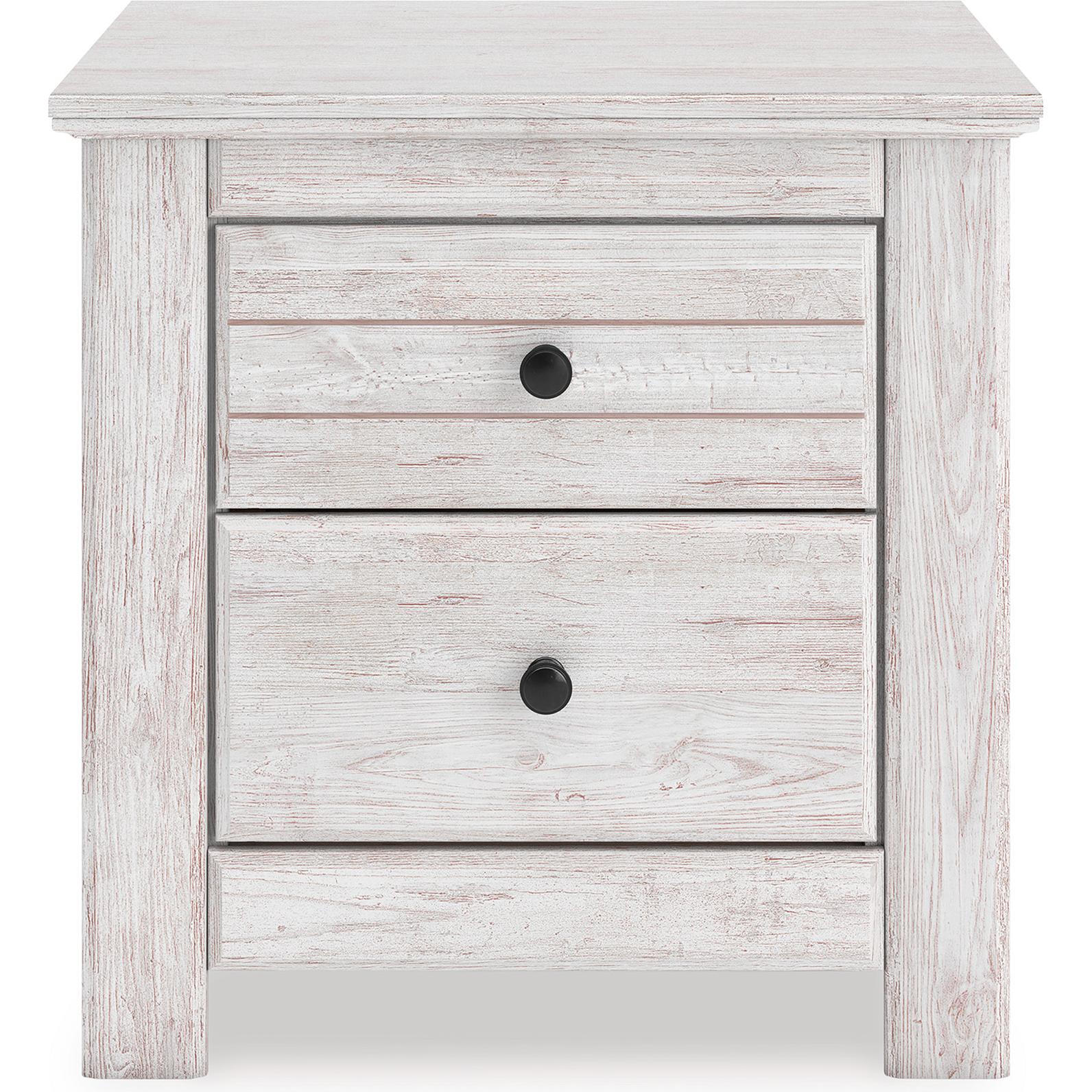 Signature Design by Ashley Makidern PCB1171-92 Two Drawer Night Stand IMAGE 2