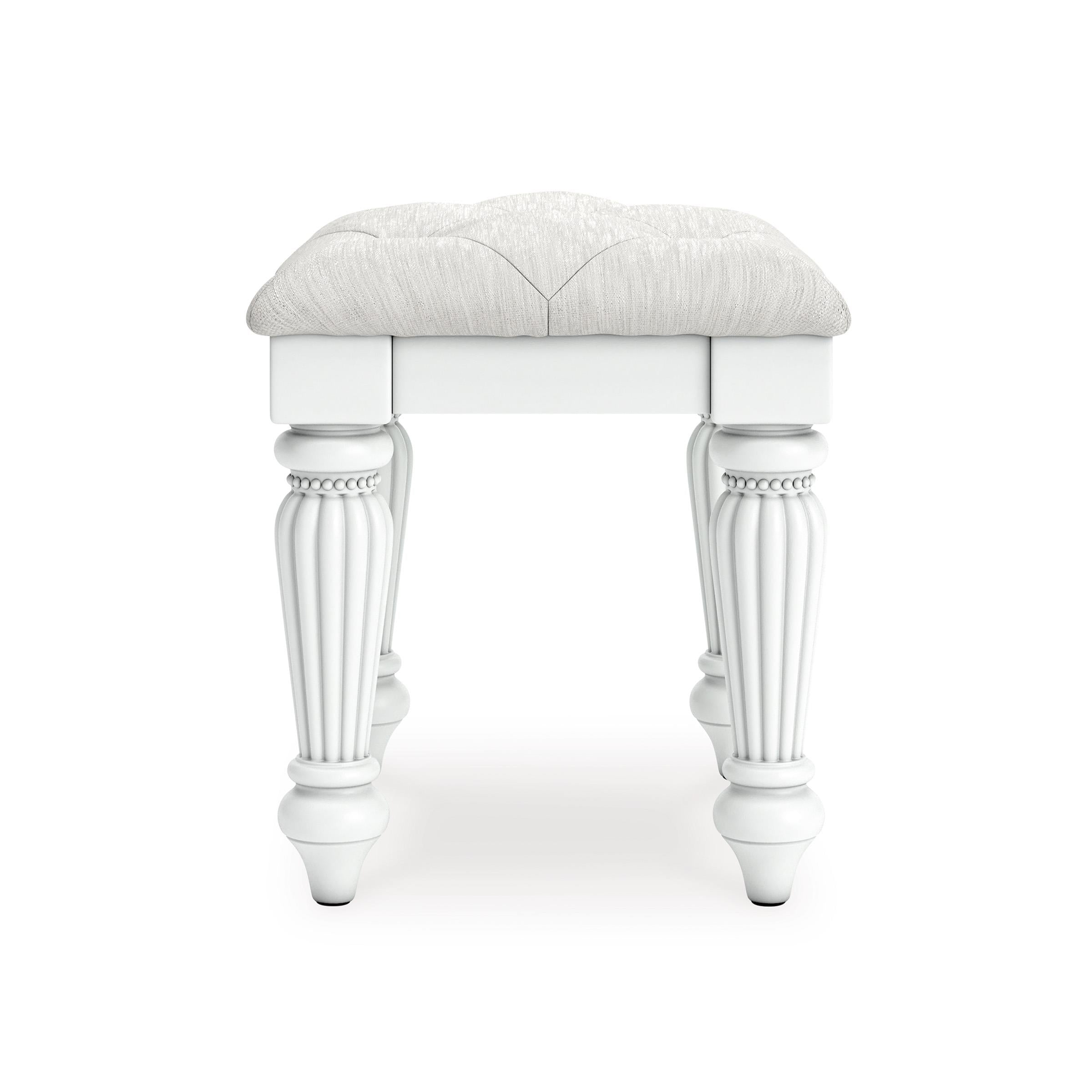 Signature Design by Ashley Kozlani PCB1819-01 Vanity Upholstered Stool IMAGE 2