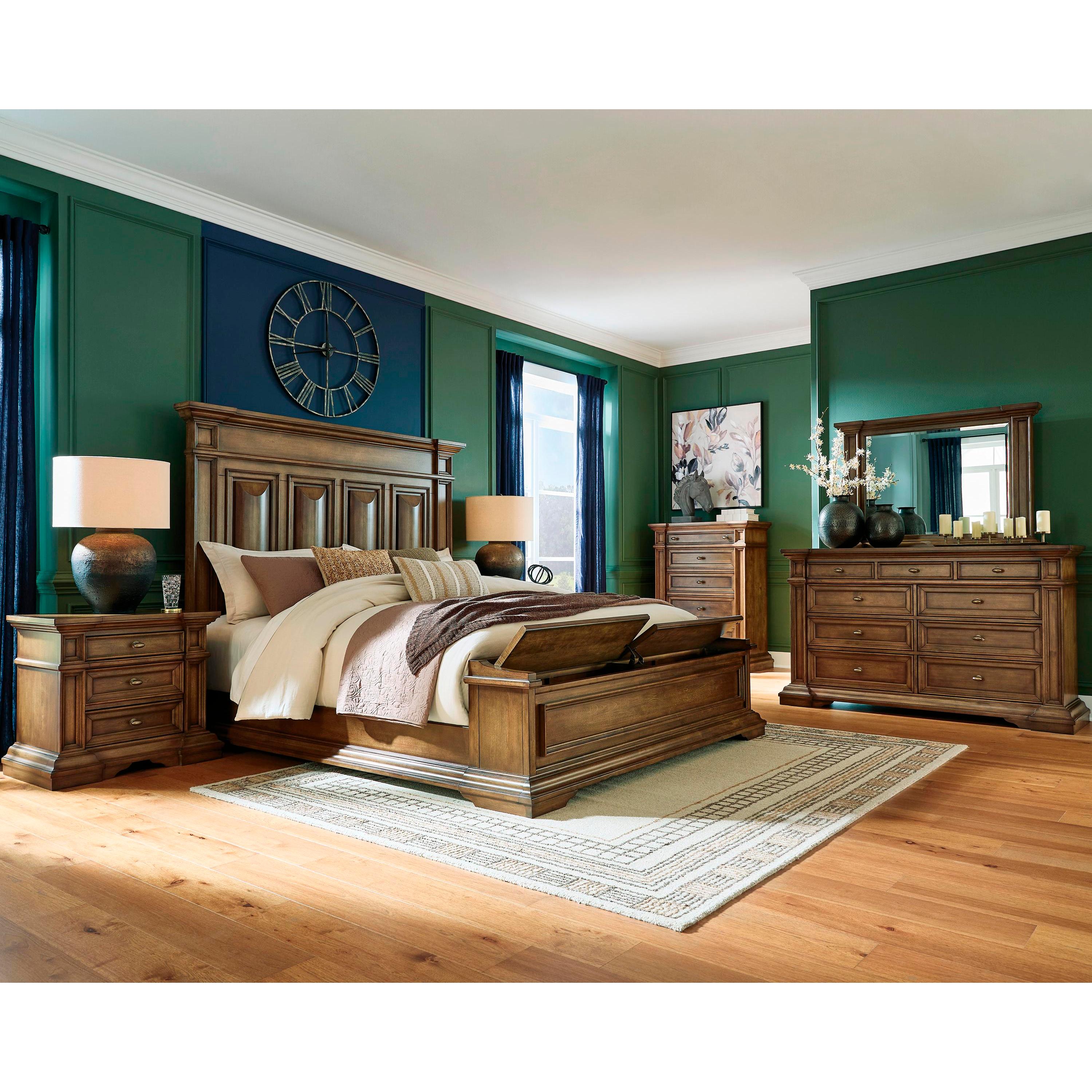 Signature Design by Ashley Frantanna PCB949B8 King Panel Storage Bed IMAGE 11