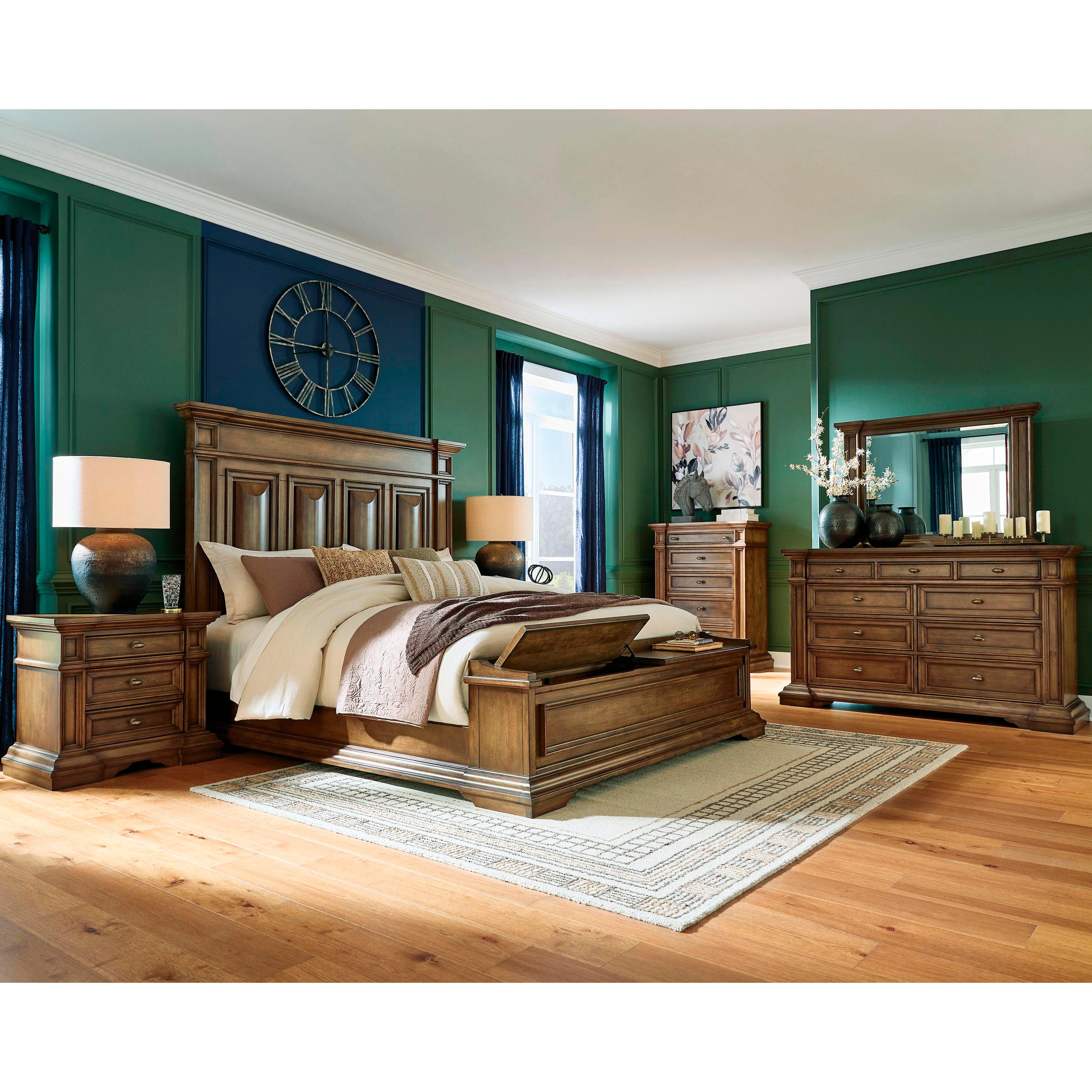 Signature Design by Ashley Frantanna PCB949B9 California King Panel Storage Bed IMAGE 12