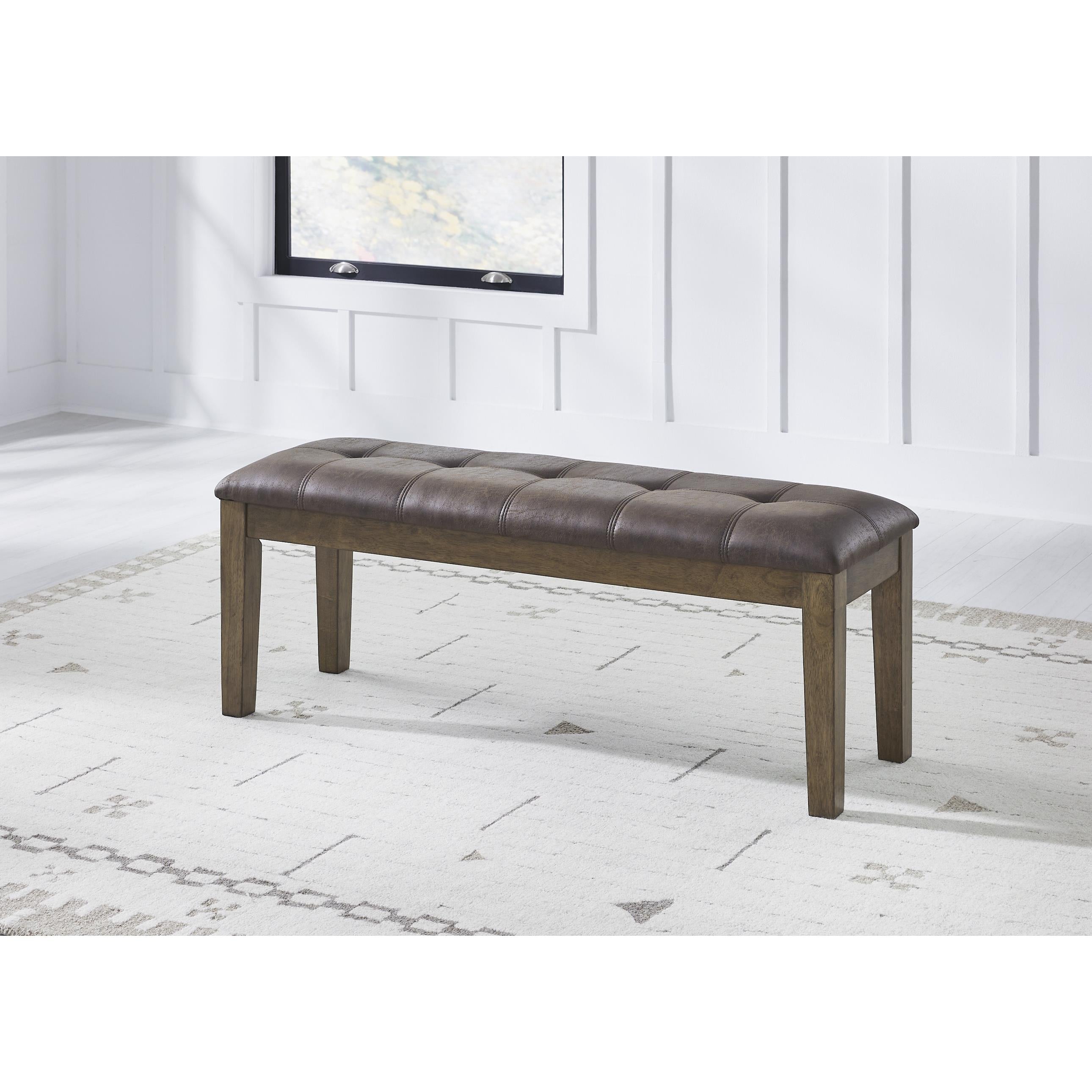 Signature Design by Ashley Urbinforte PCD592-00 Large Upholstered Dining Room Bench IMAGE 3