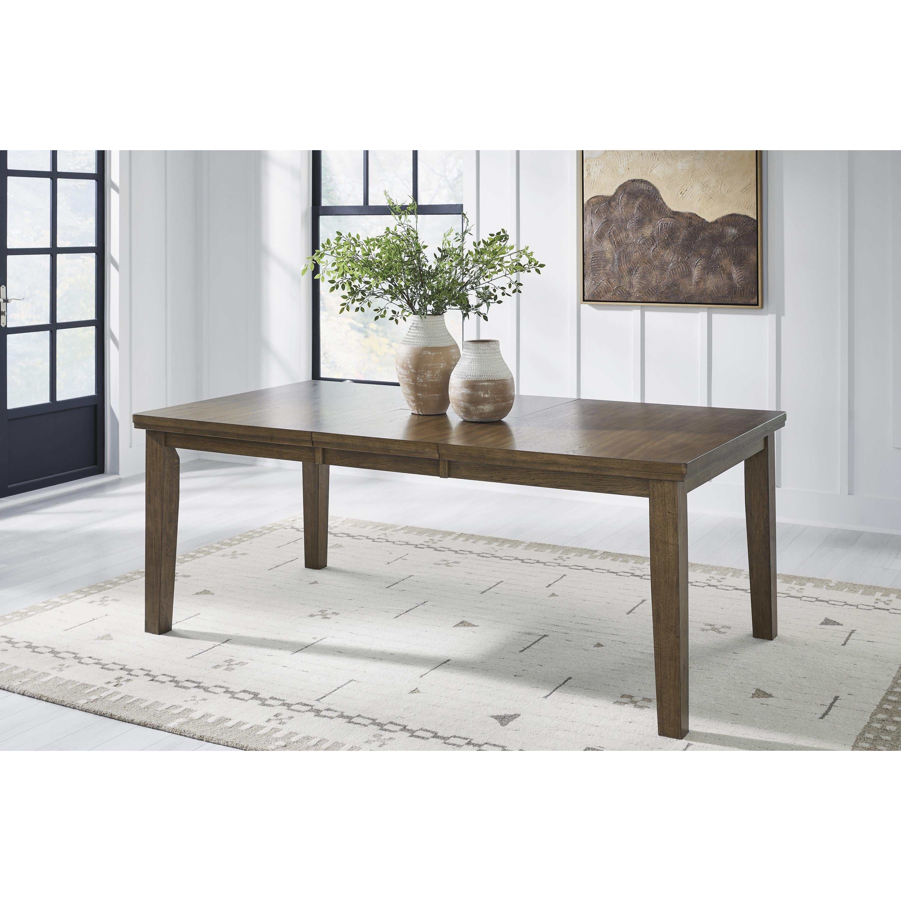 Signature Design by Ashley Urbinforte PCD592-35 Dining Room Butterfly Extension Table IMAGE 5