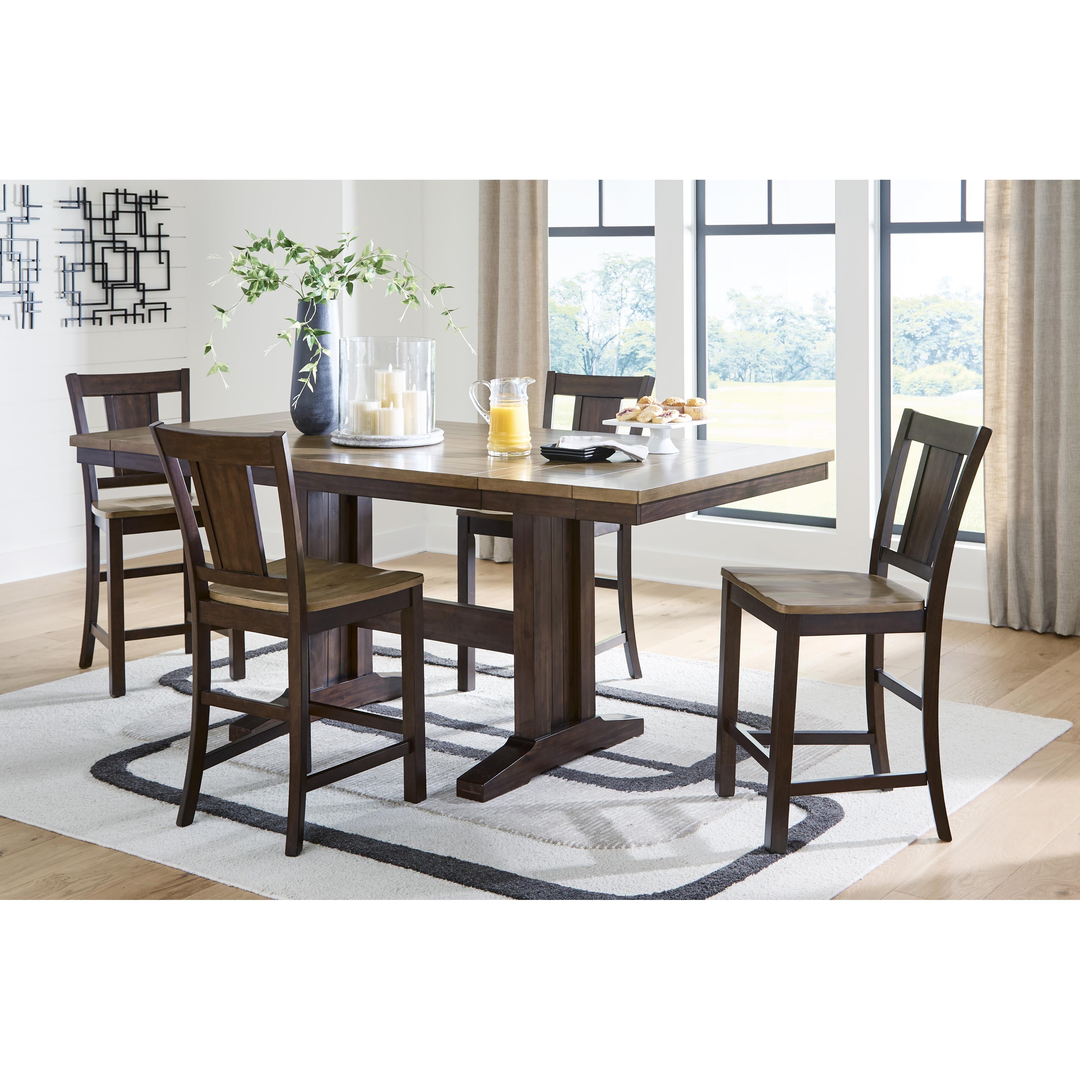 Signature Design by Ashley Rylandeen PCD651-32 Rectangular Dining Room Counter Extension Table IMAGE 11