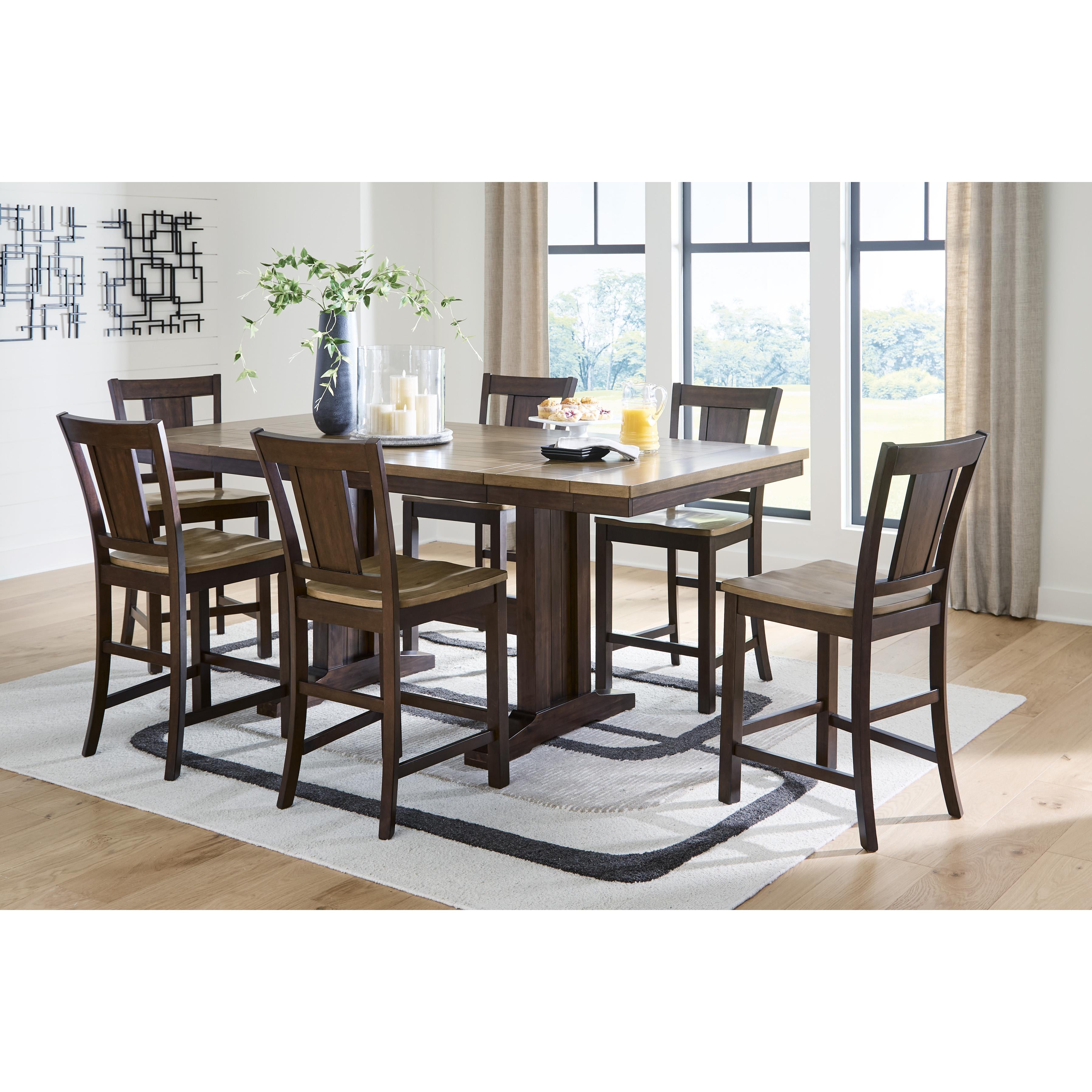 Signature Design by Ashley Rylandeen PCD651-32 Rectangular Dining Room Counter Extension Table IMAGE 13